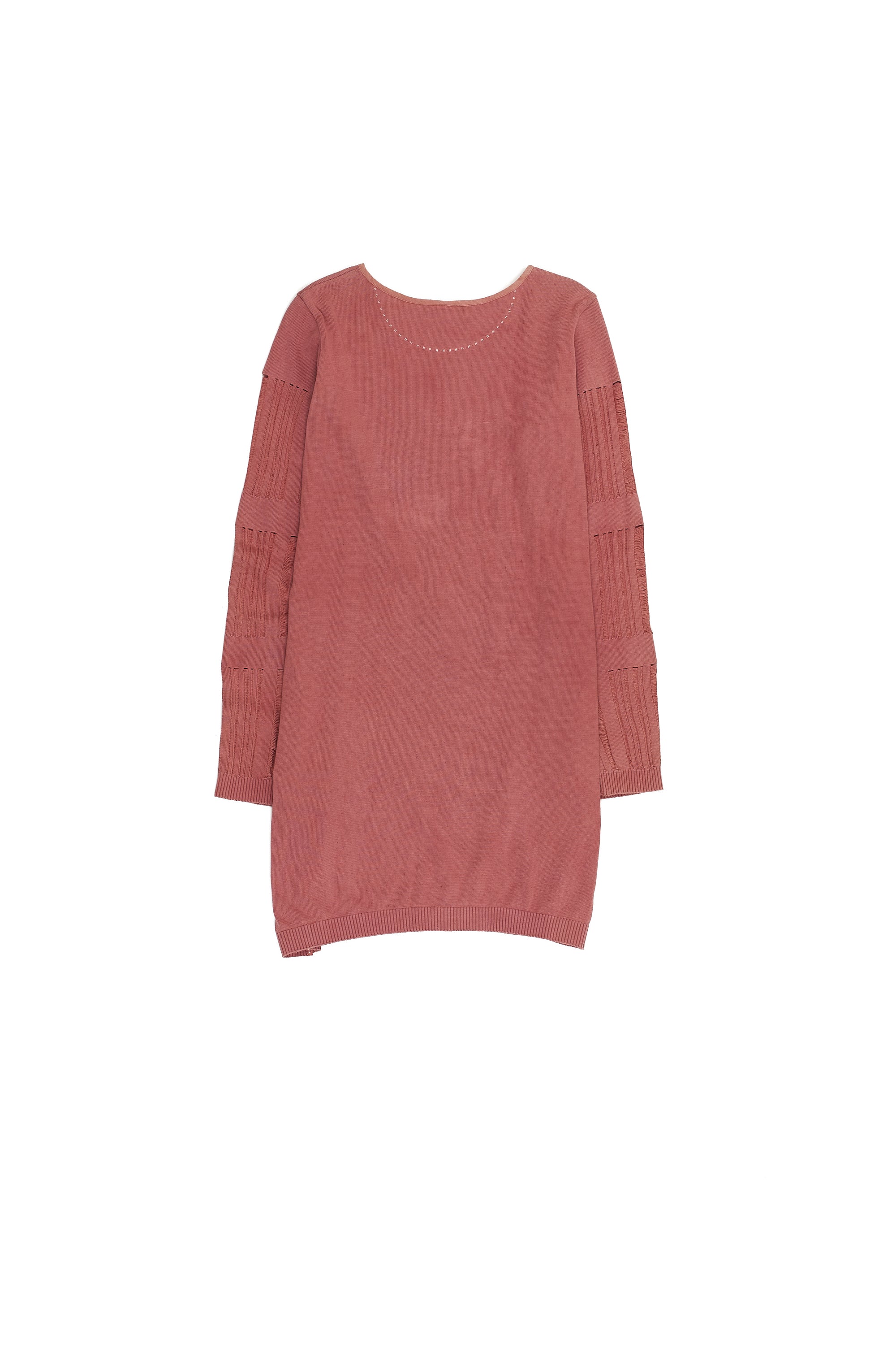 COTTON PINK WOOD DRESS