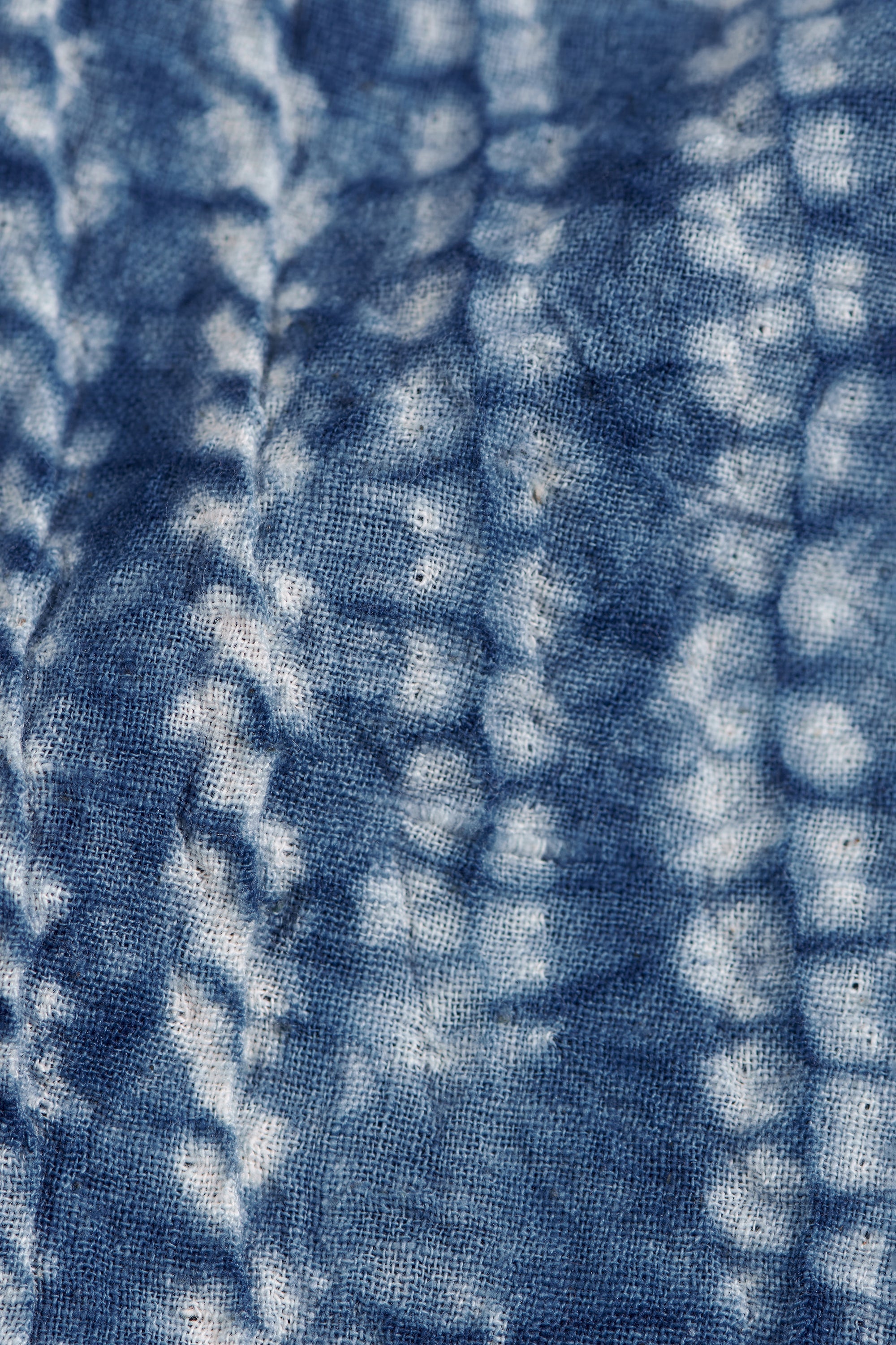 Shibori Pants in 40's Count Organic Cotton