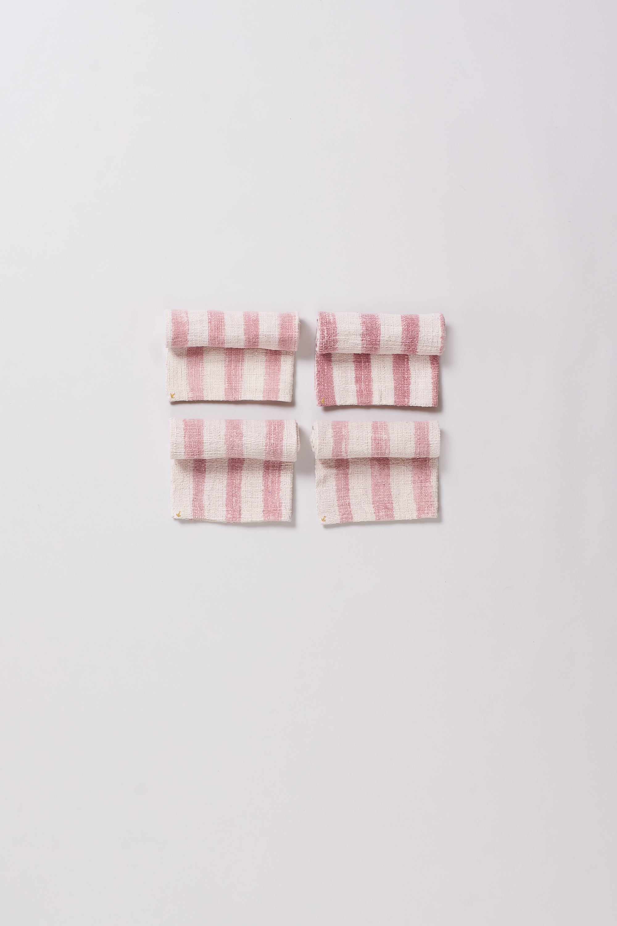 Washed pink cotton towel