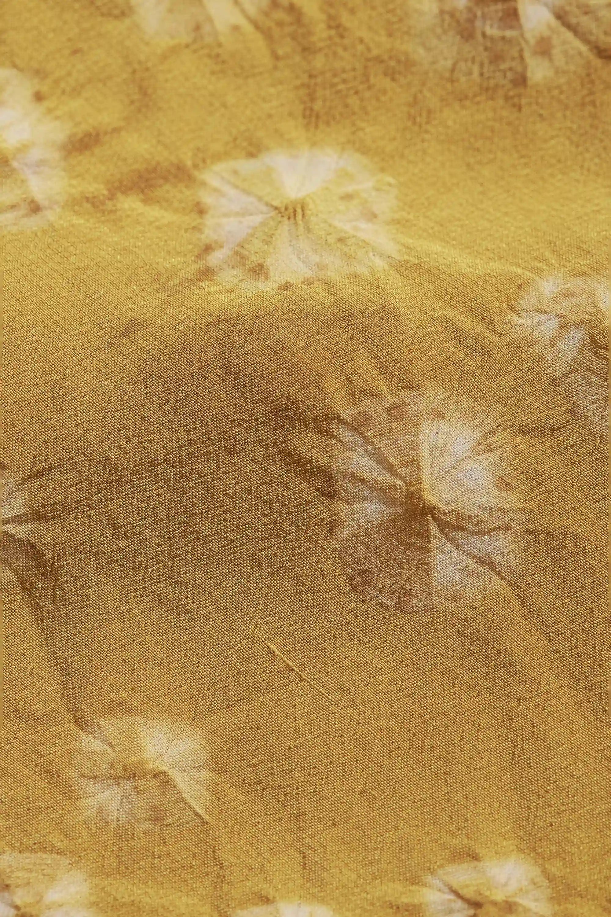 Flared Silk Bandhani Shirt