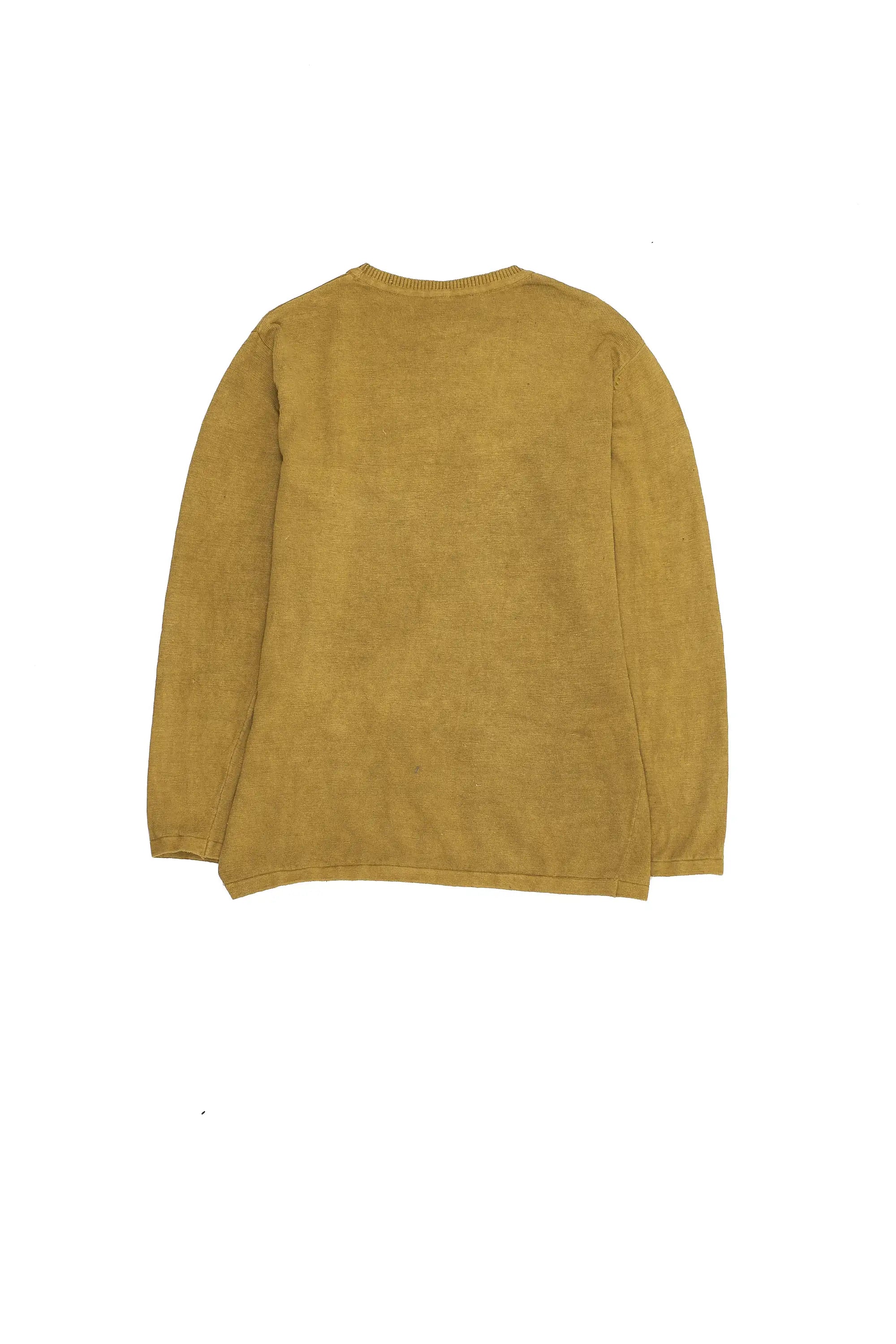 Mustard Yellow Full Sleeve T Shirt