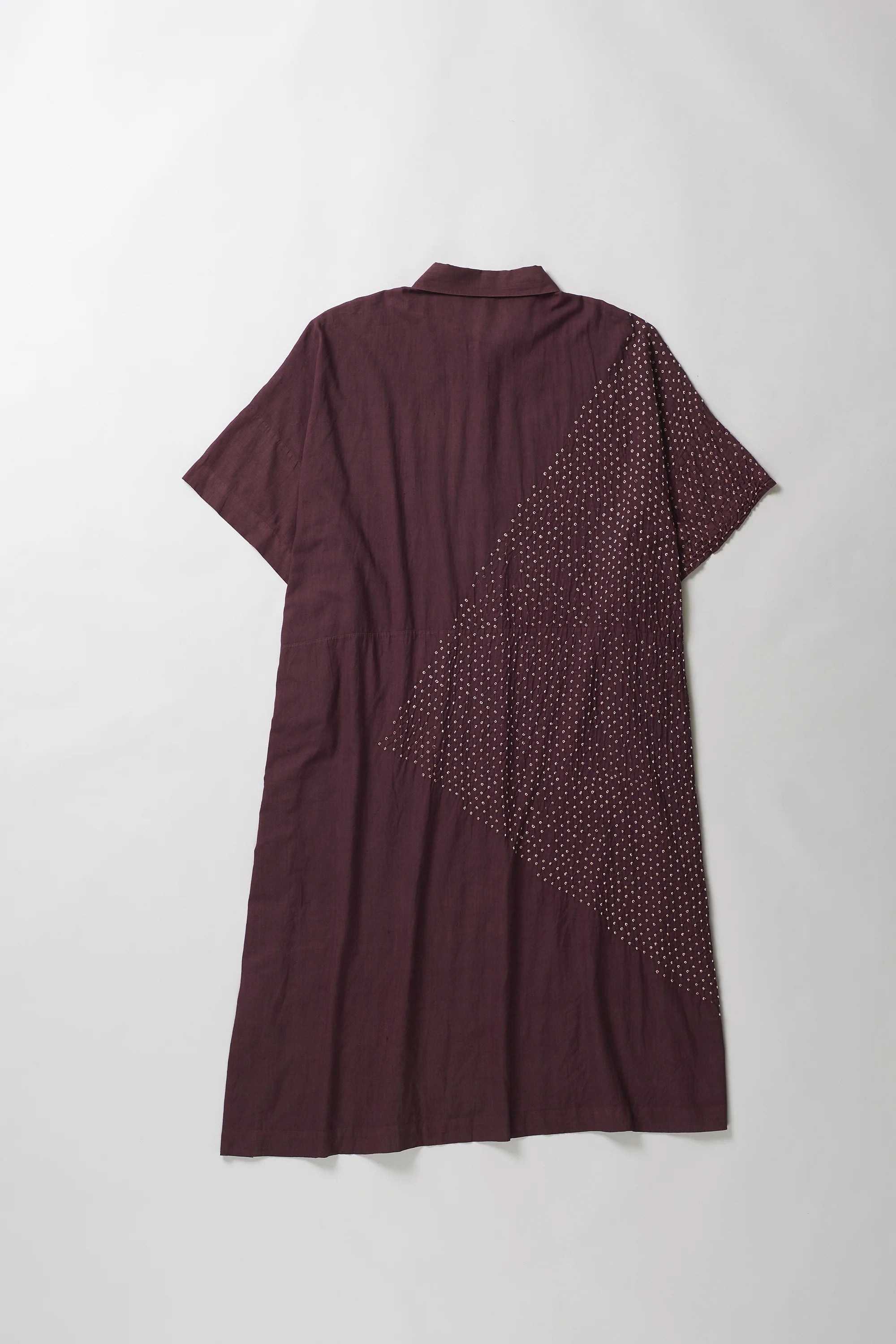 Purple Red Kaftan Shirt