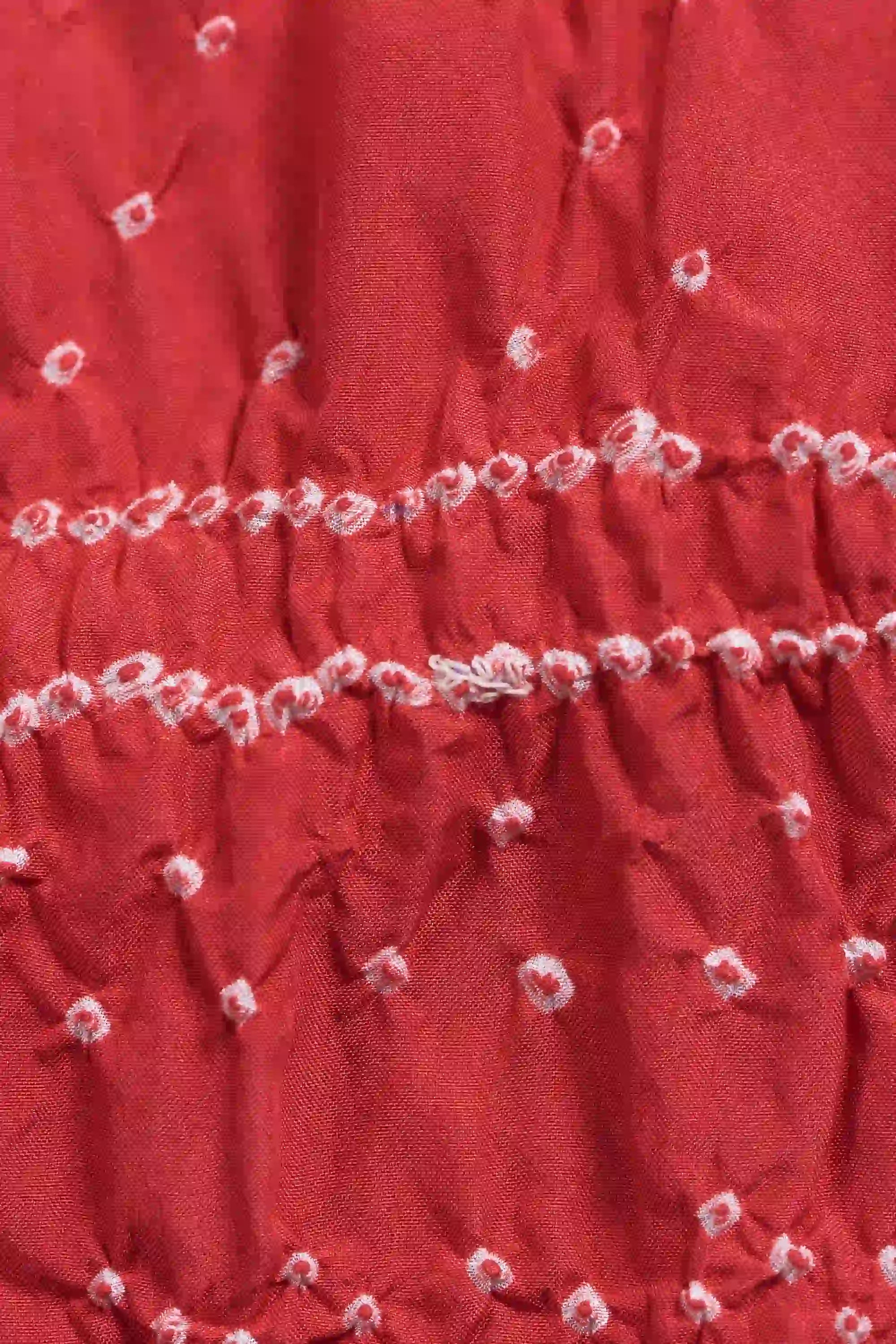 Red Bandhani Pant