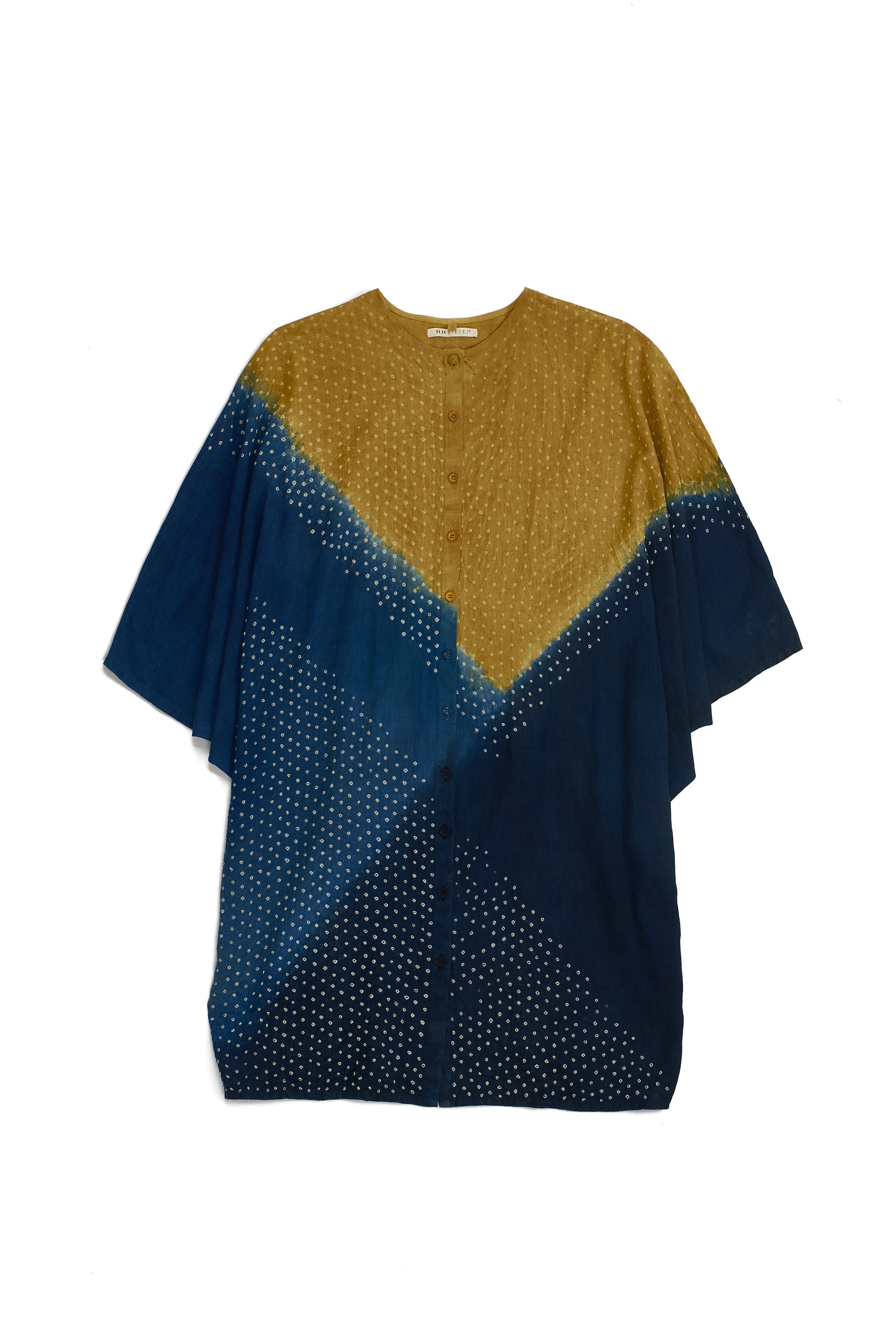 Midnight Indigo Colour Featuring Miniature Bandhani Dress