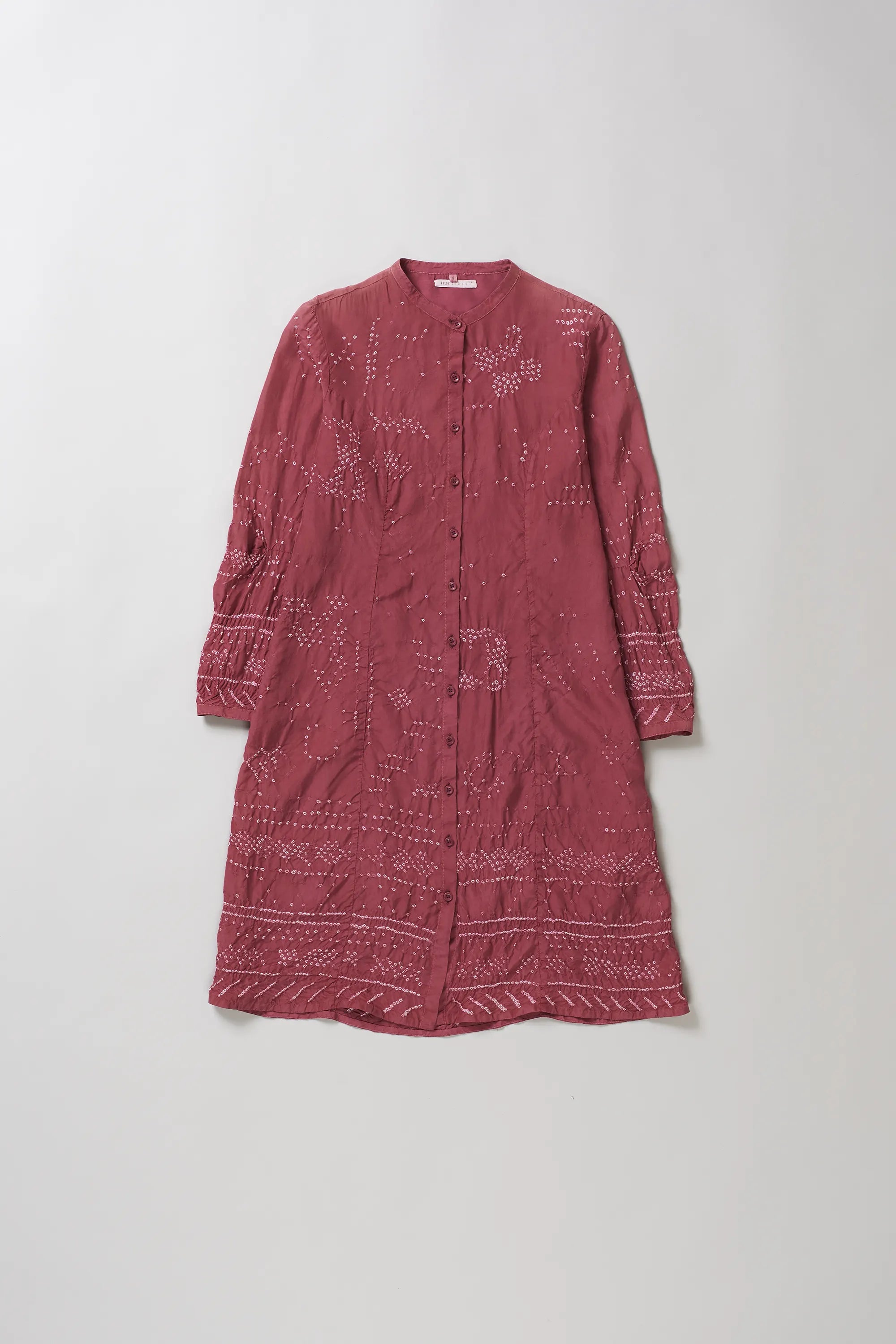SAPPAN FUSCHIA STATEMENT DRESS