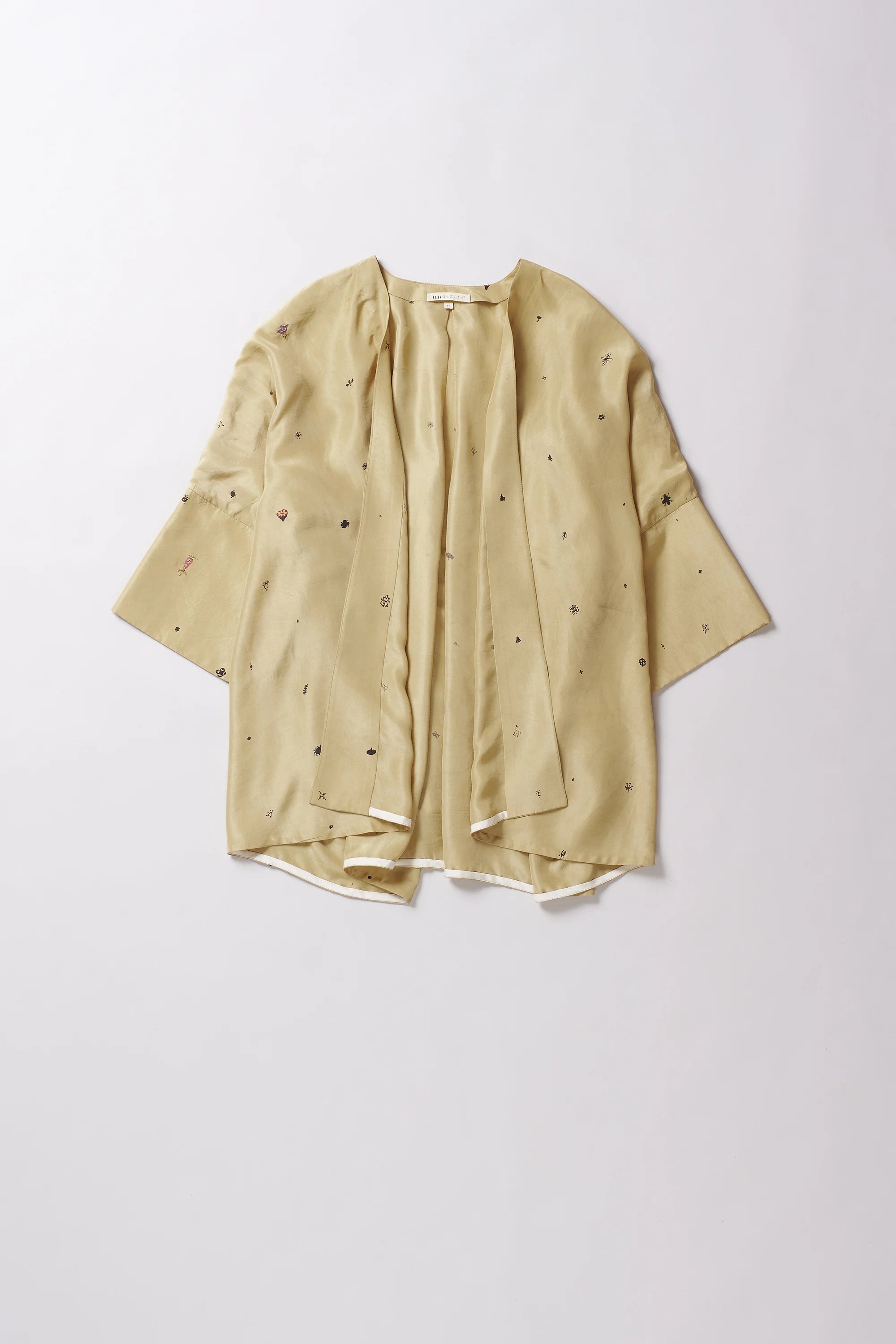 Whiskey Gold Silk Shrug