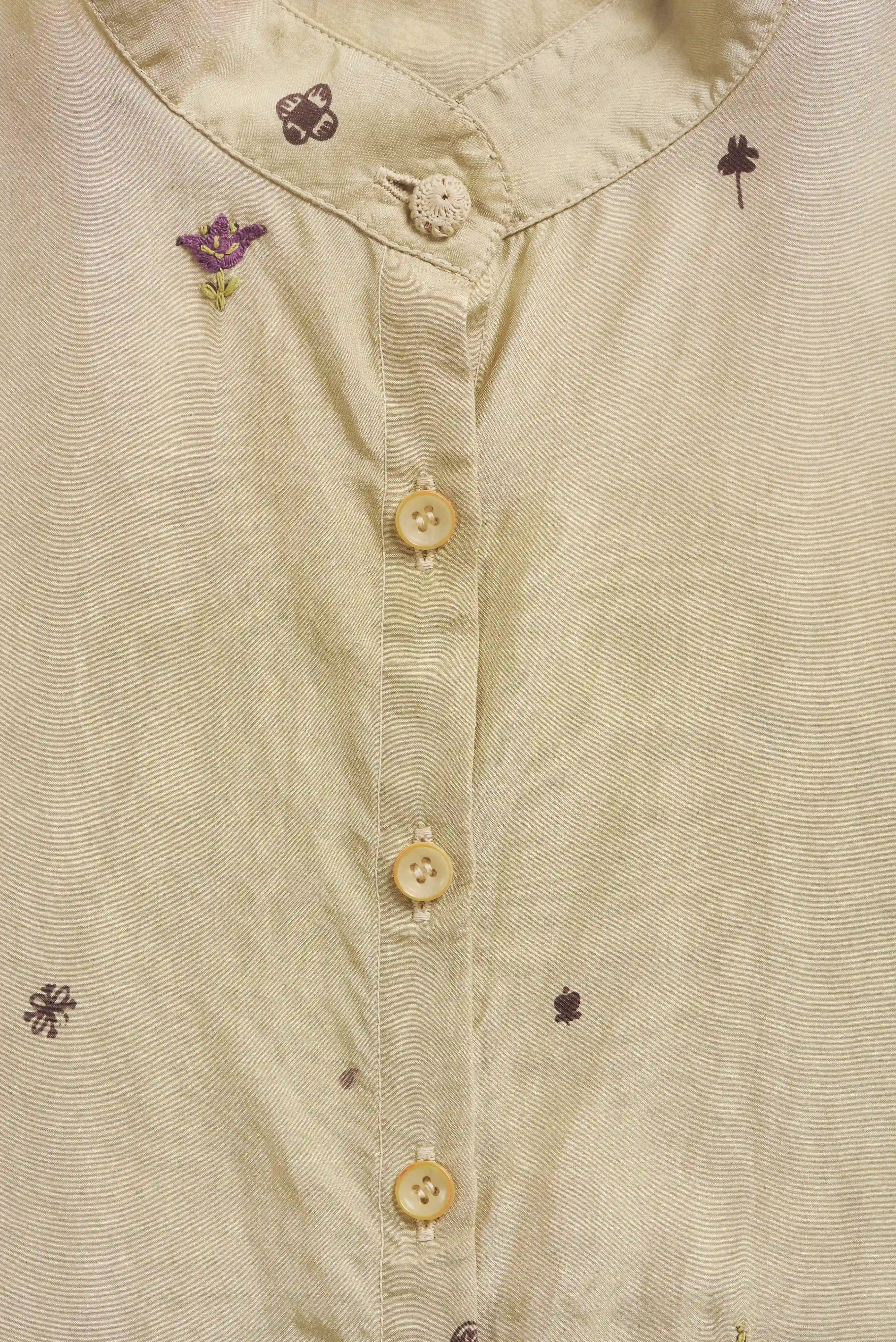 Whiskey Gold Silk Shirt