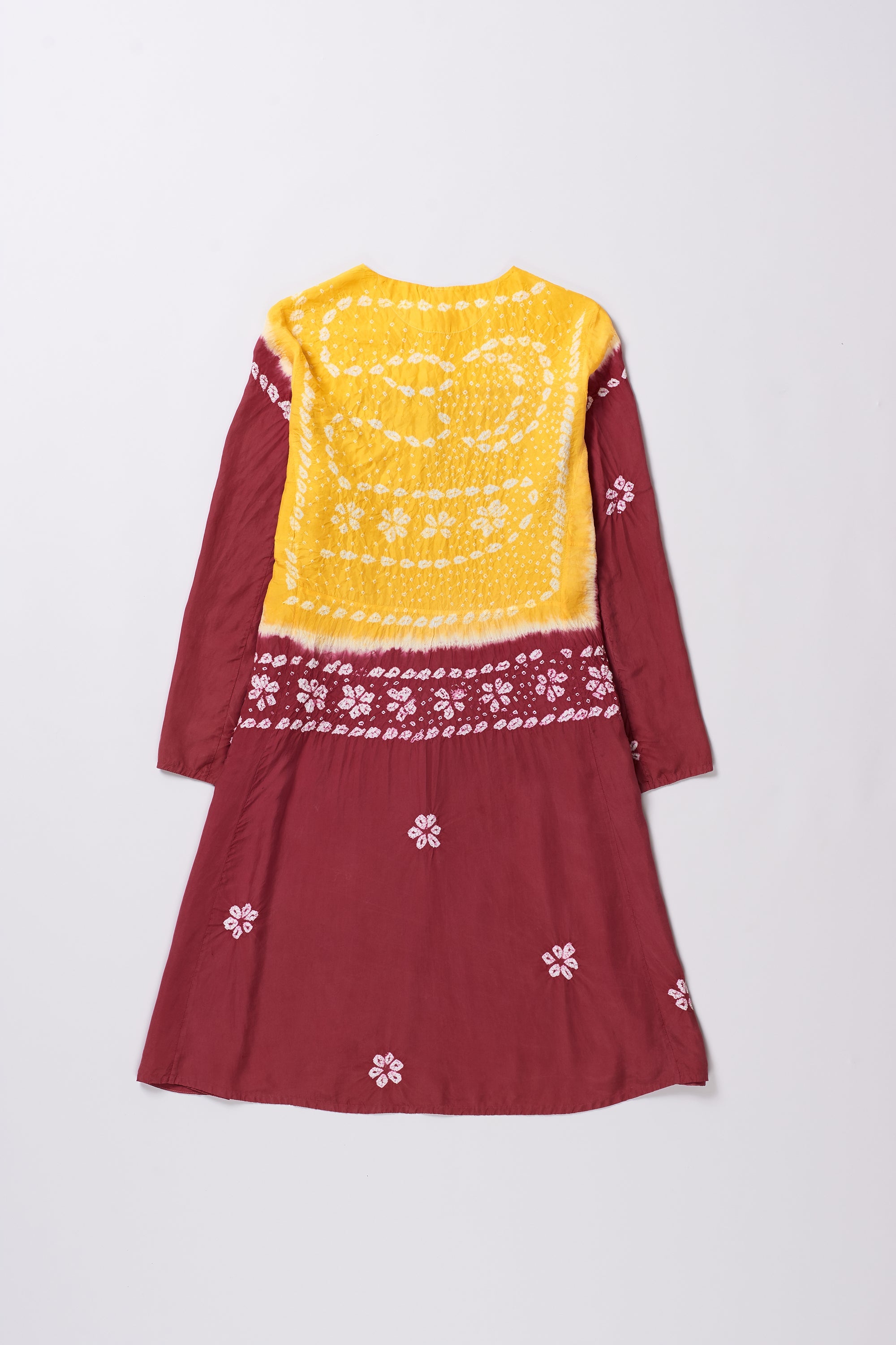 Silk Blend Multi Colour Dress