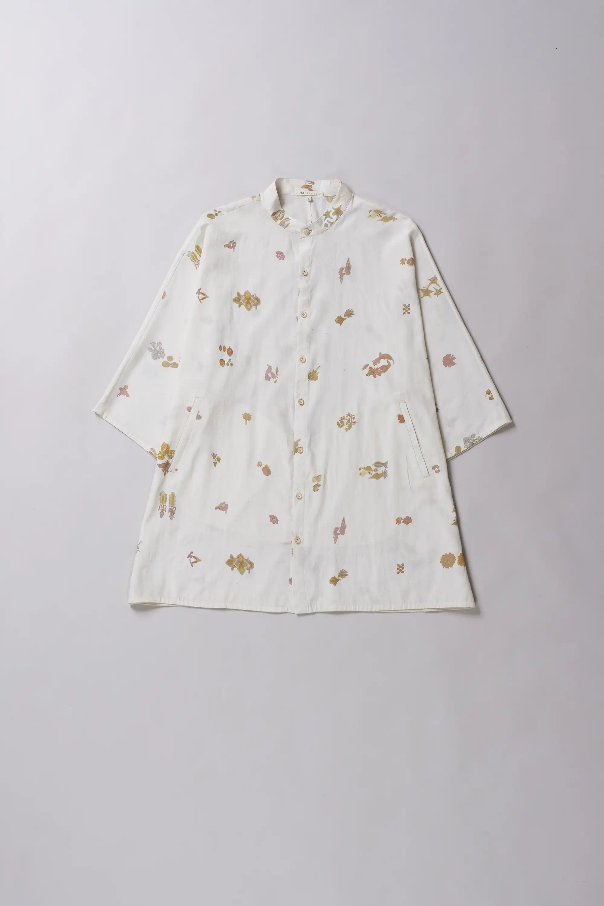 Ecru Screen Print Unisex Shirt