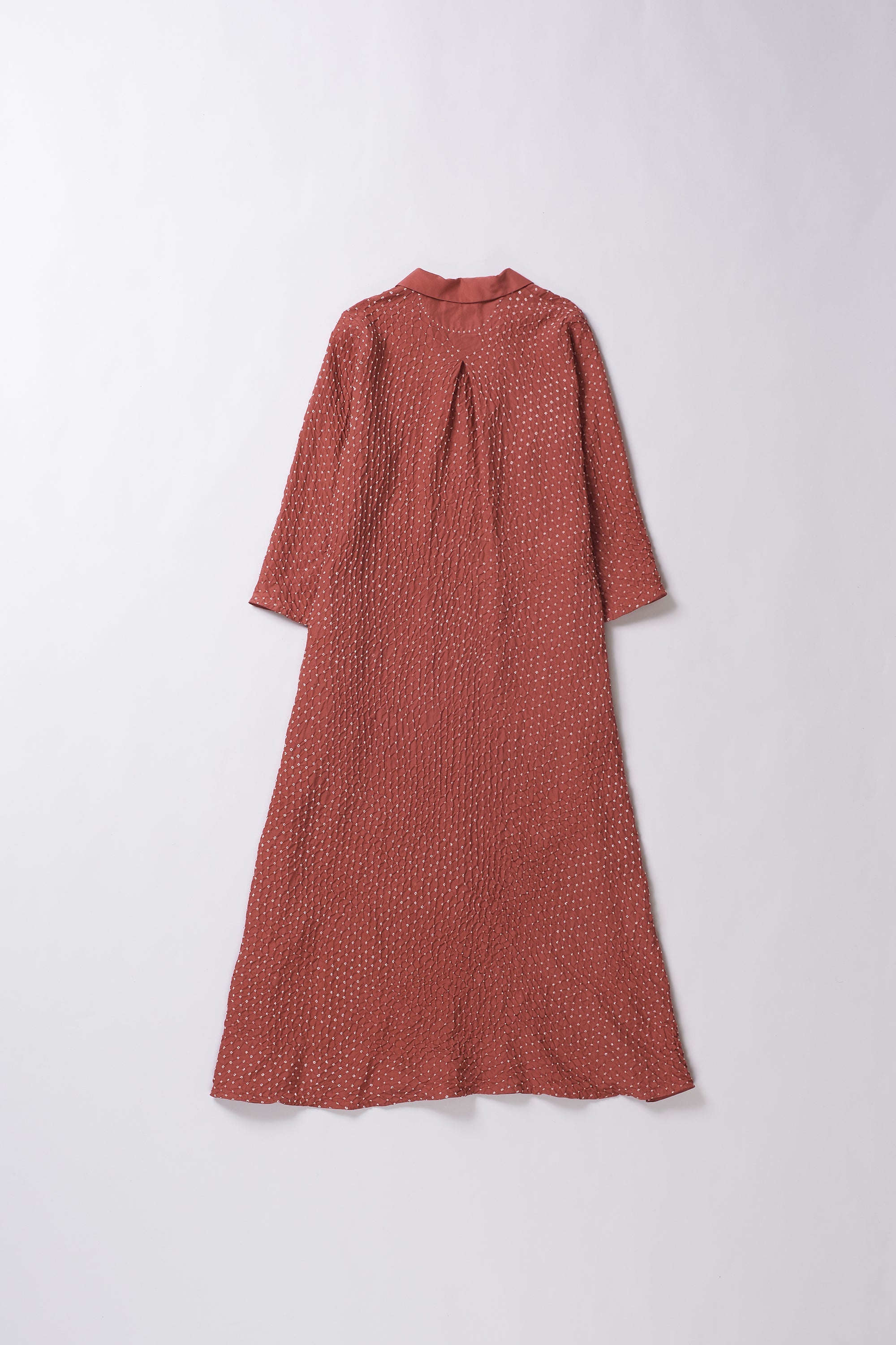 CRIMSON PINK BANDHANI WOMEN DRESS