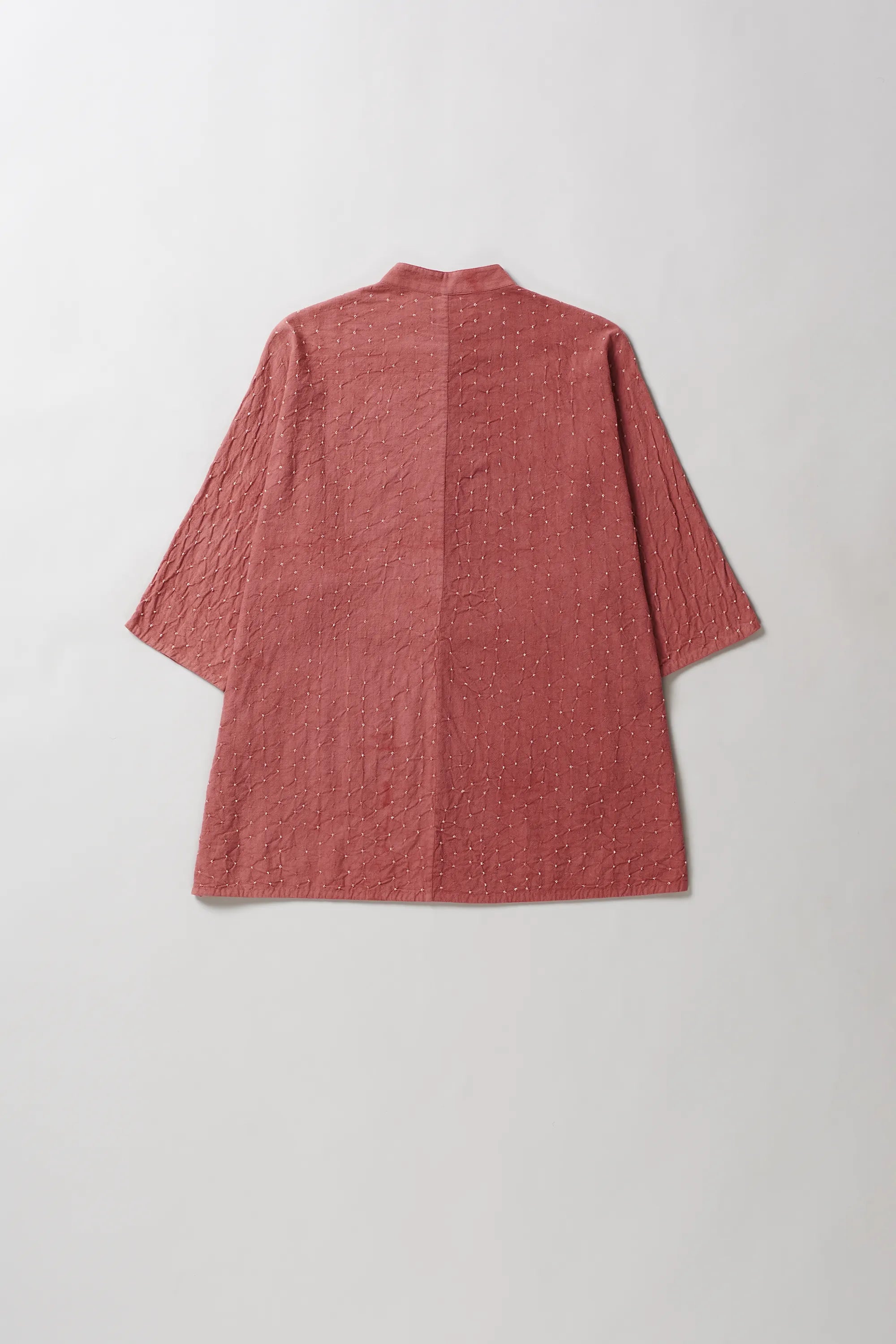 Kimono Sleeve Shirt in Pink Wood