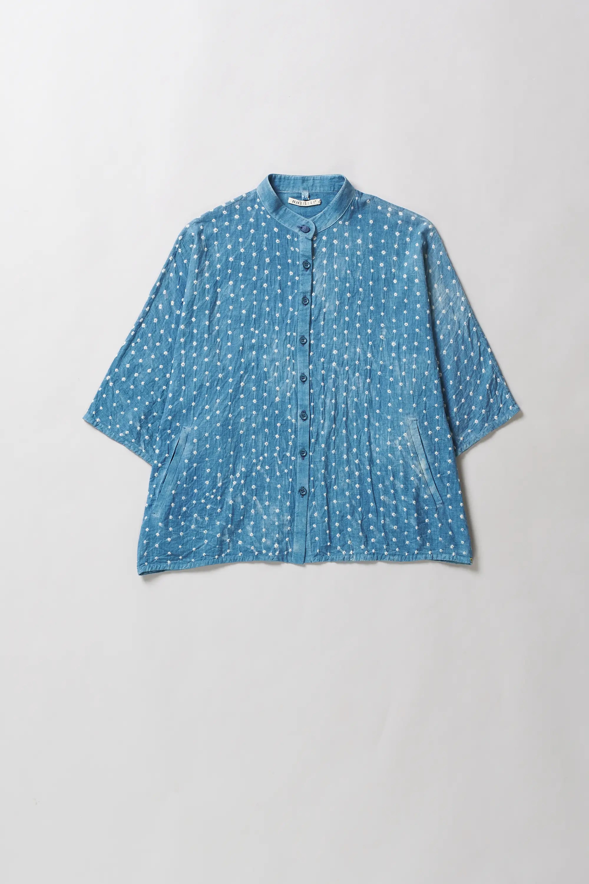 Indigo Bandhani Women's Shirt