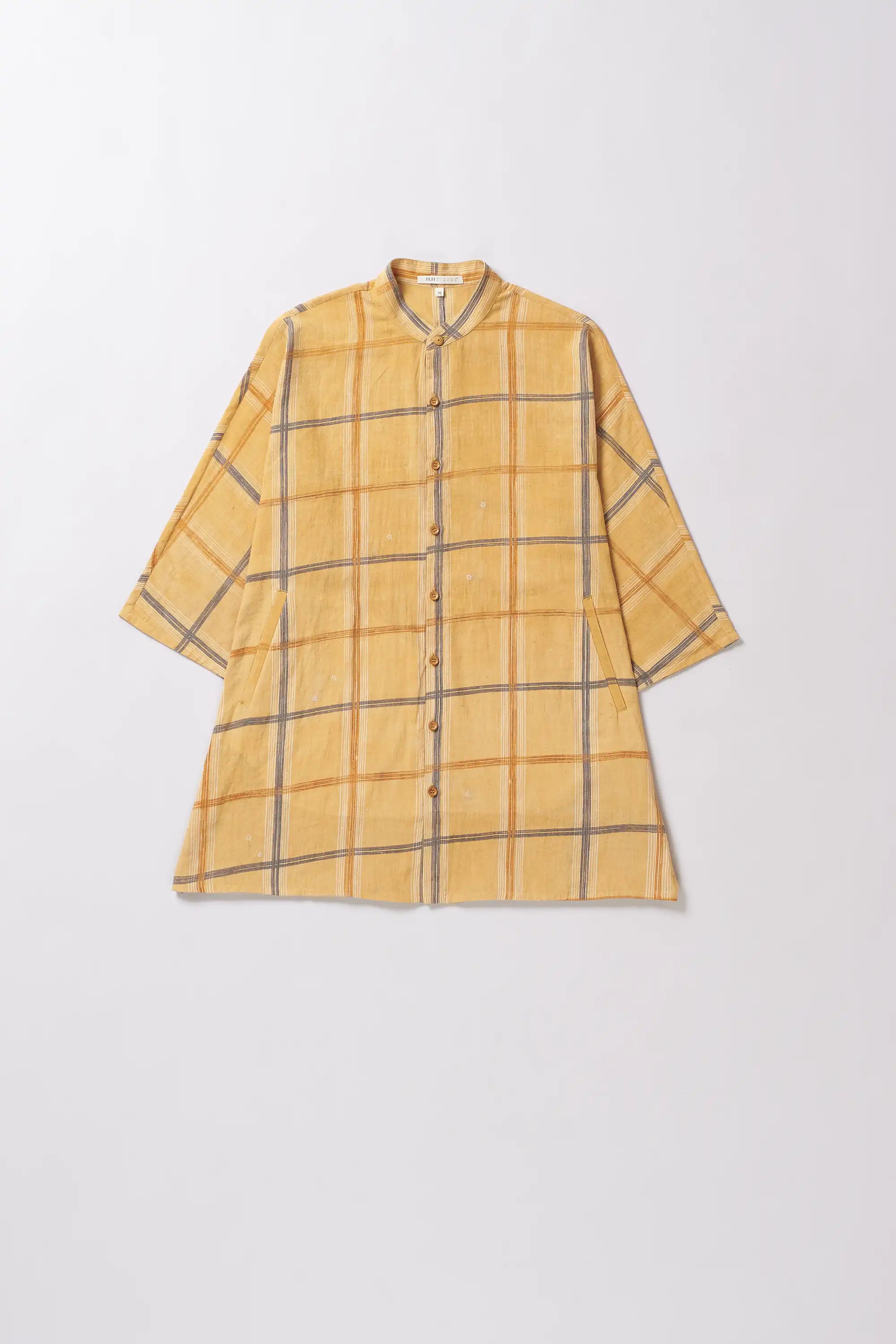 Mustard yellow Cotton Shirt
