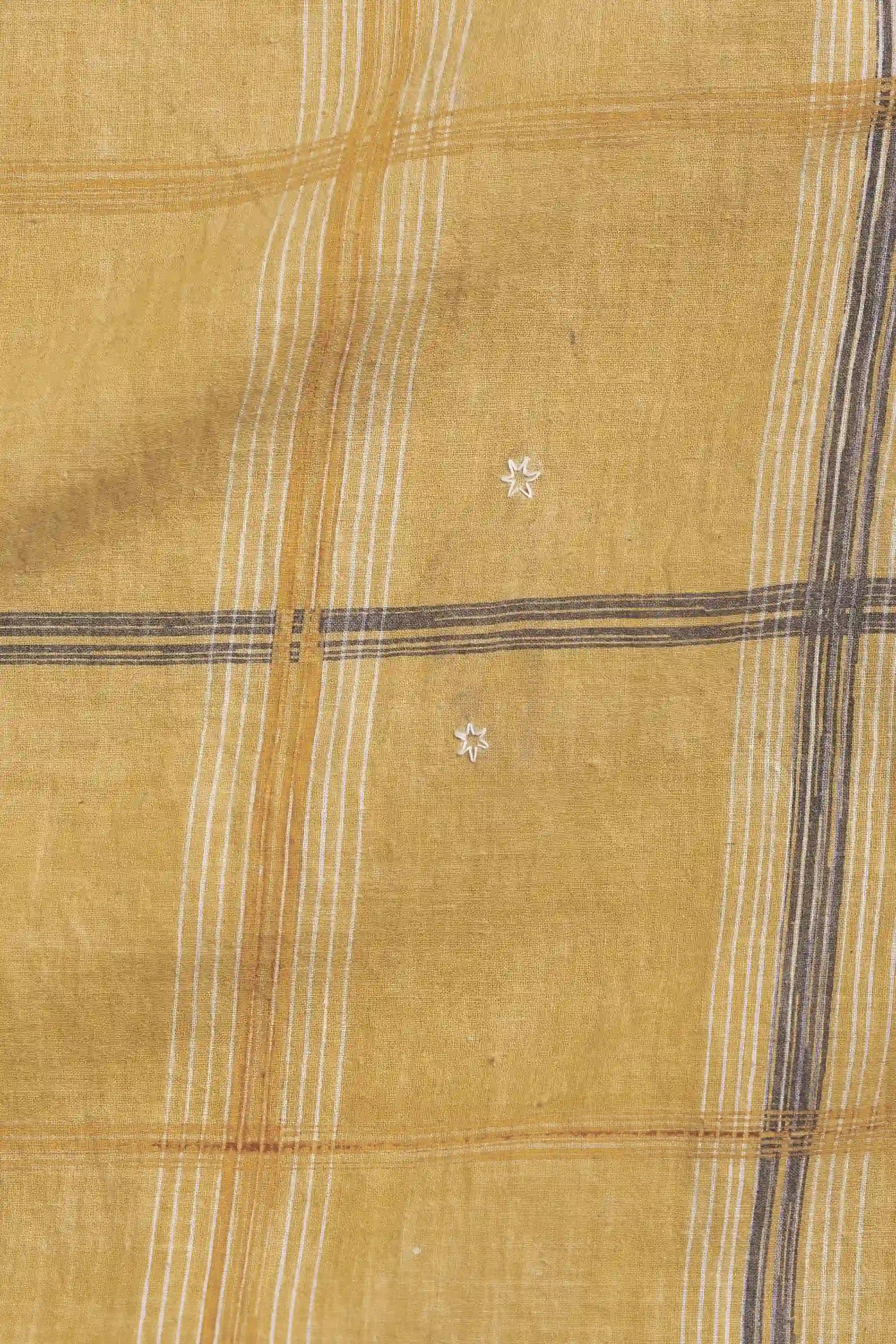 Screen Printed Check Dress