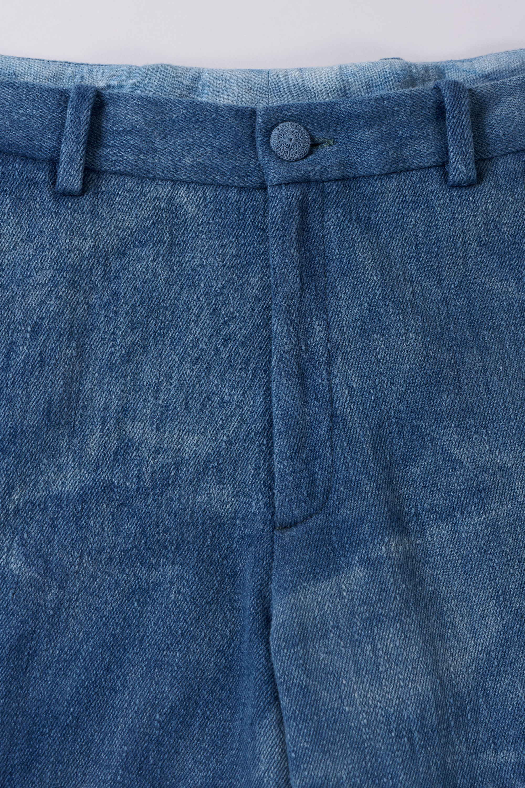 Fabric close-up with button