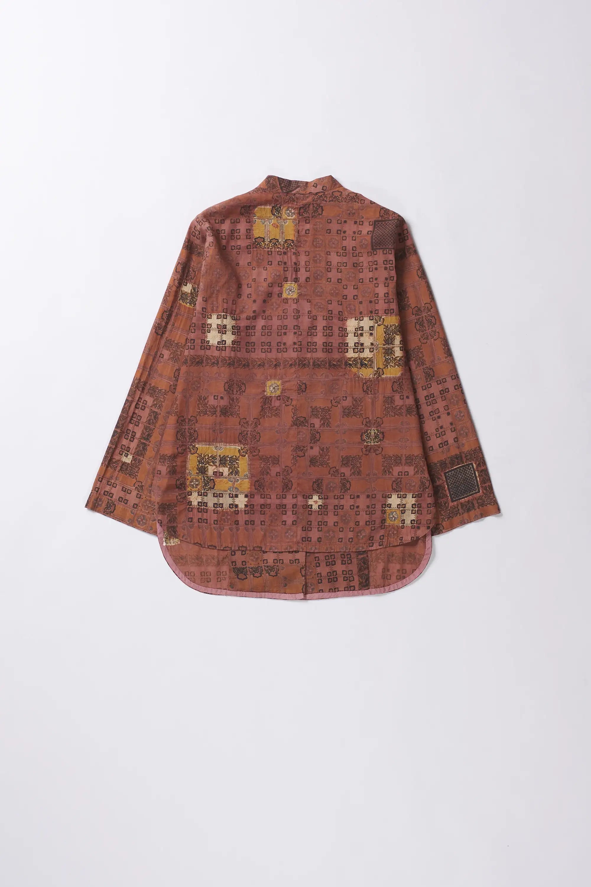Chettinad Inspired Tunic Shibori Shirt