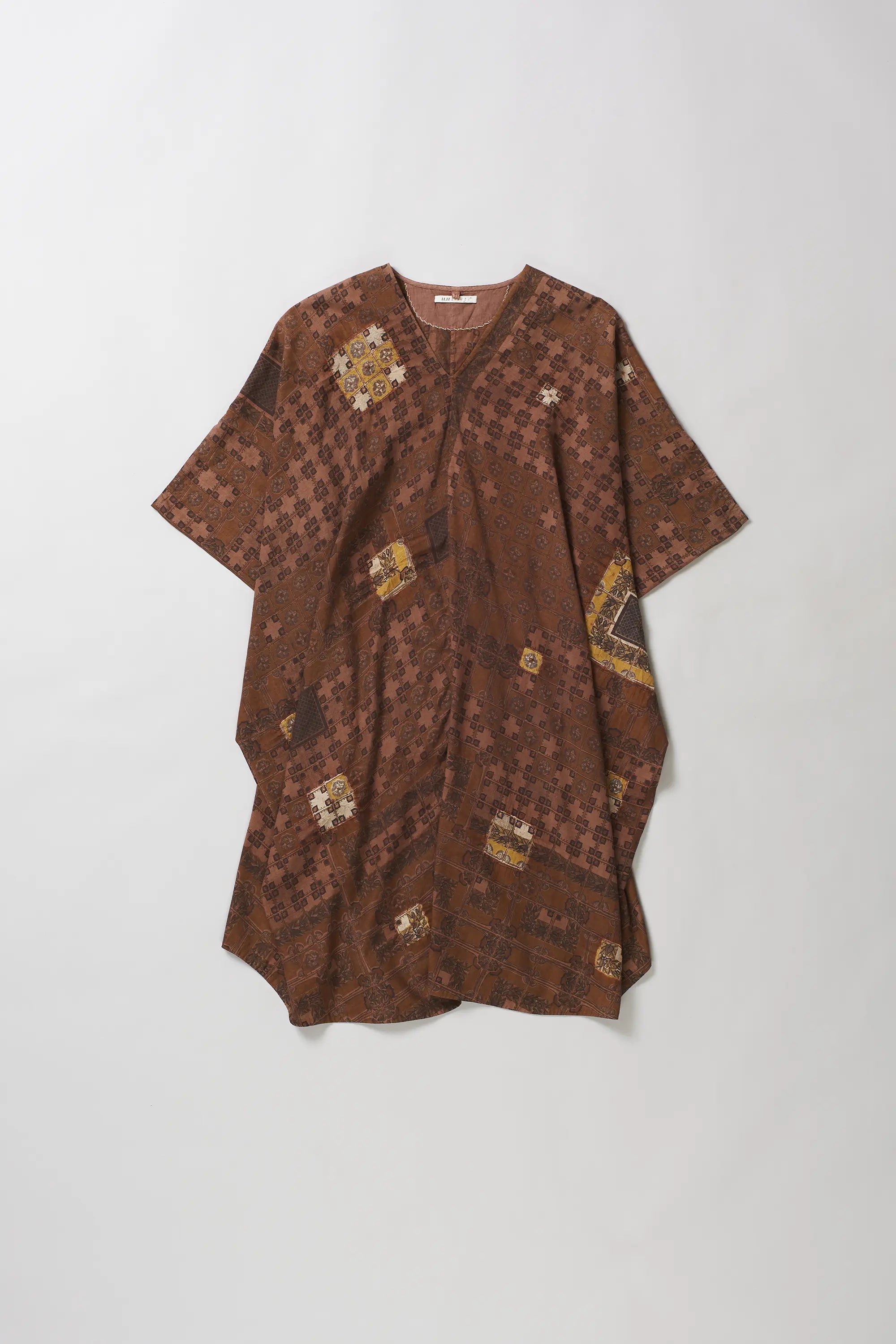 Chettinad Inspired Shibori Dress