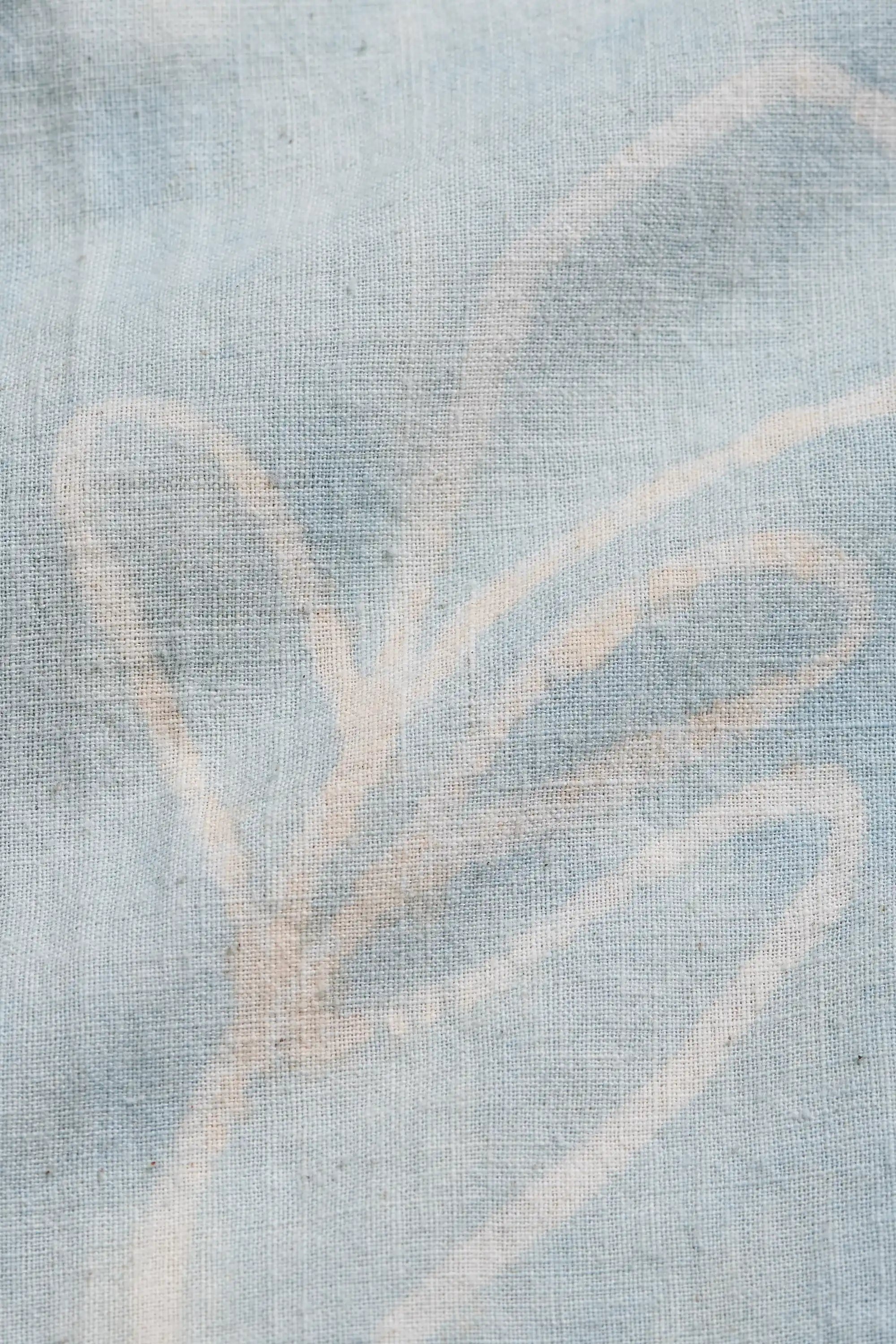 Kimono Sleeve Shirt in Light indigo