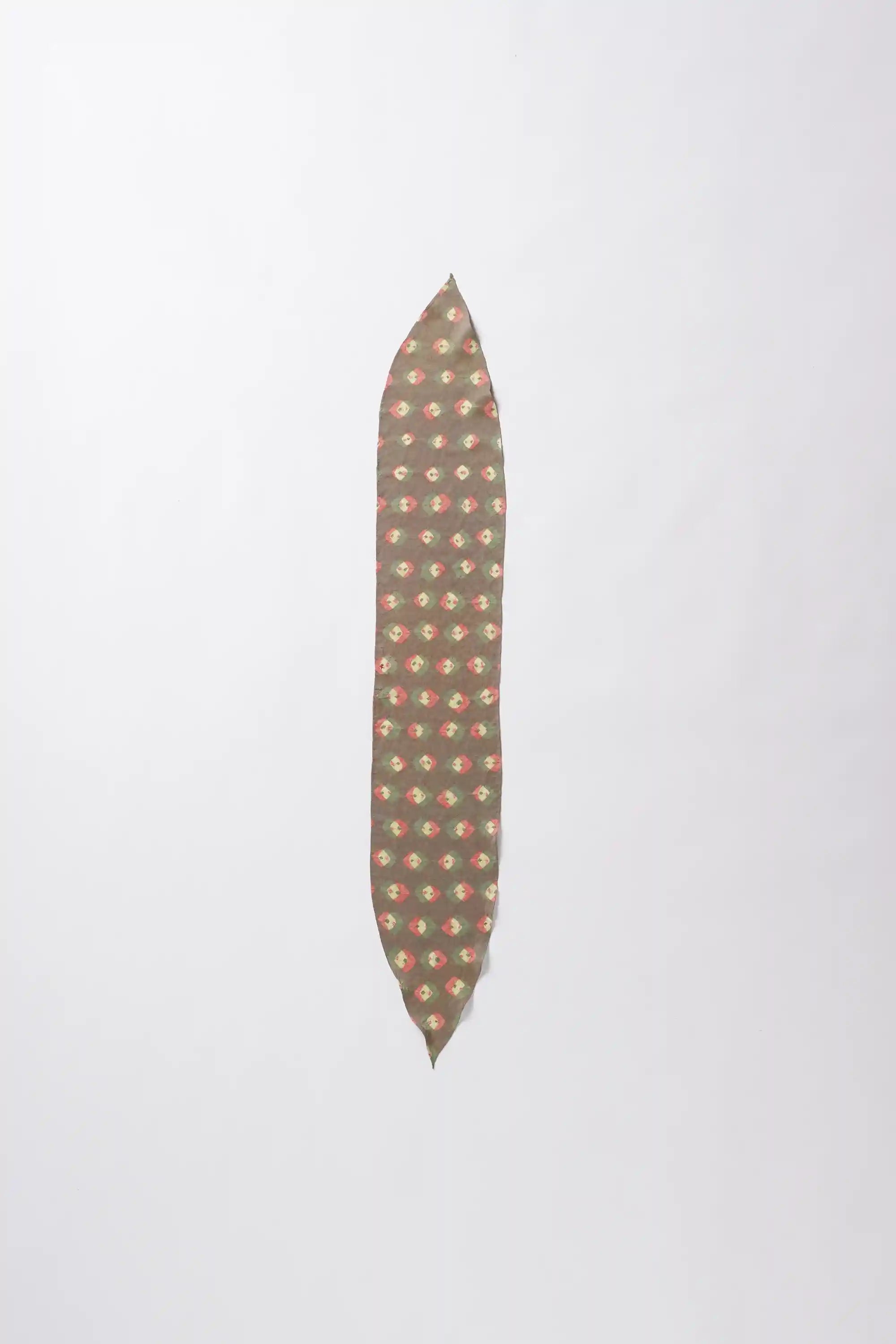 Silk shibori bandana