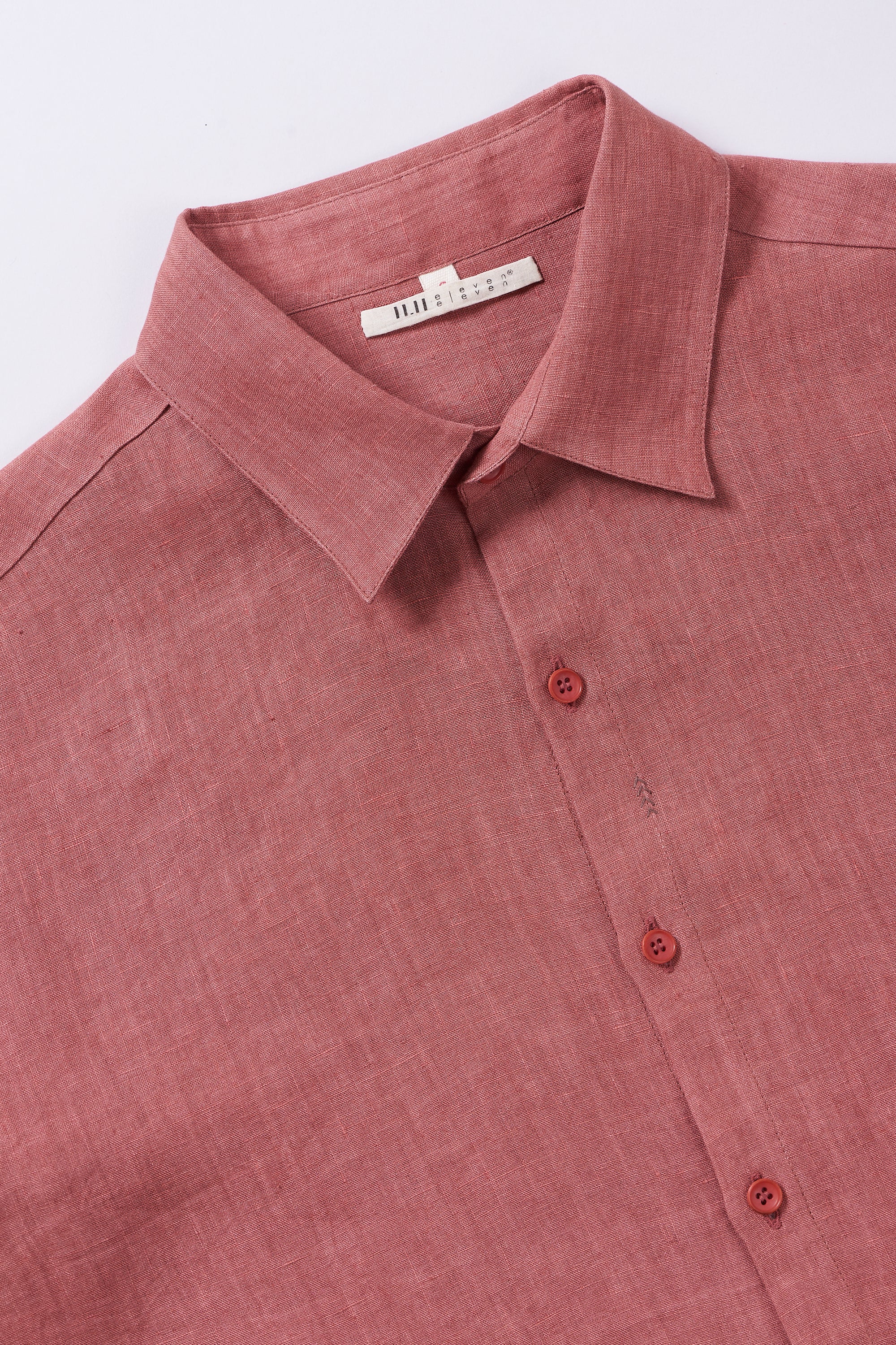 Fabric close-up with collar and buttons