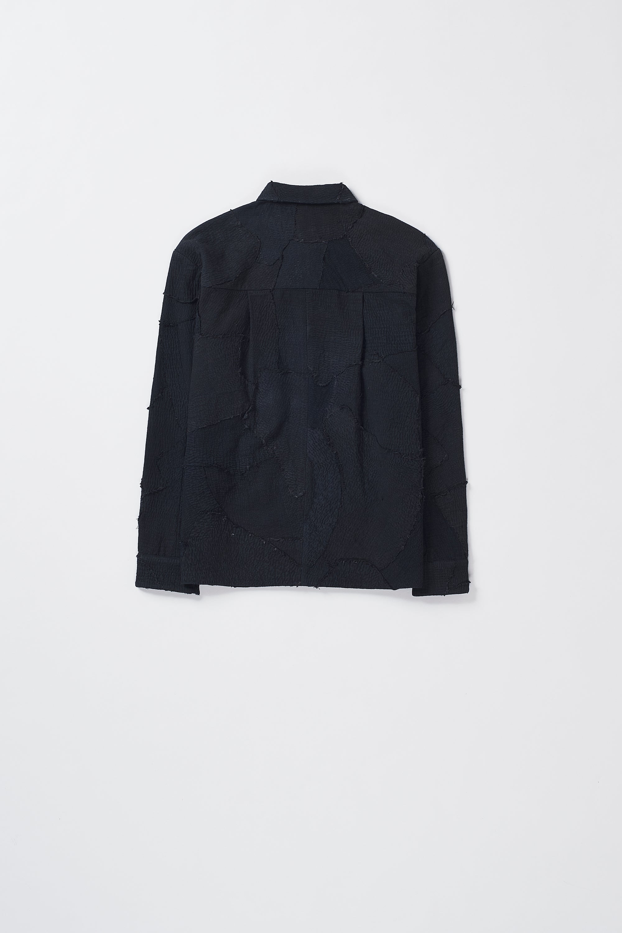Back image of a black shirt
