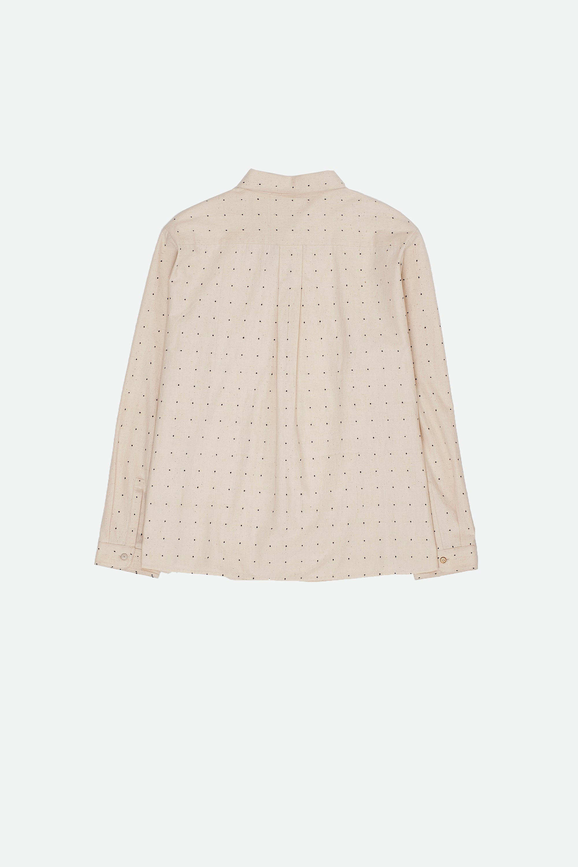 Ecru tangaliya cotton shirt