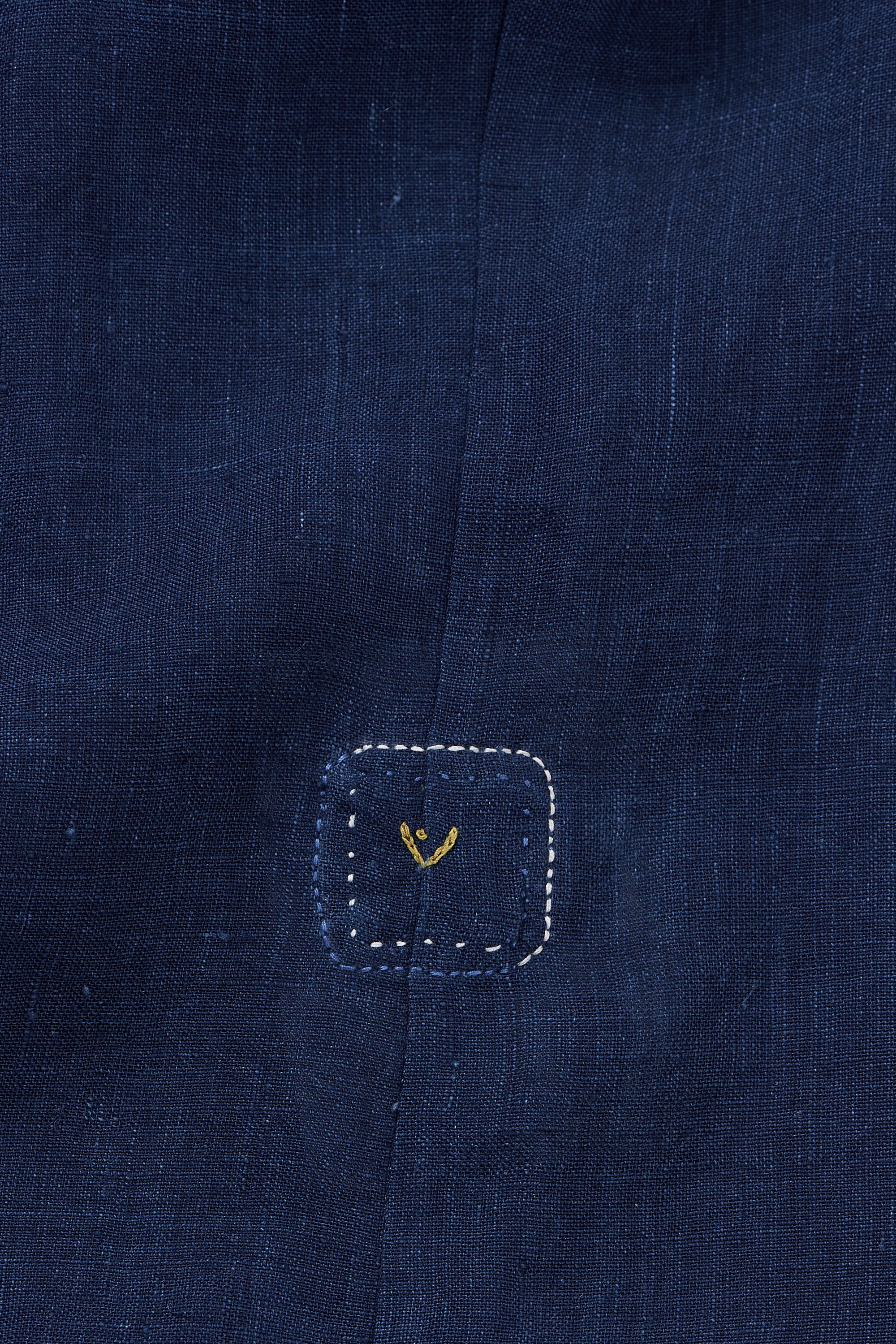 Fabric close-up with pehchan box