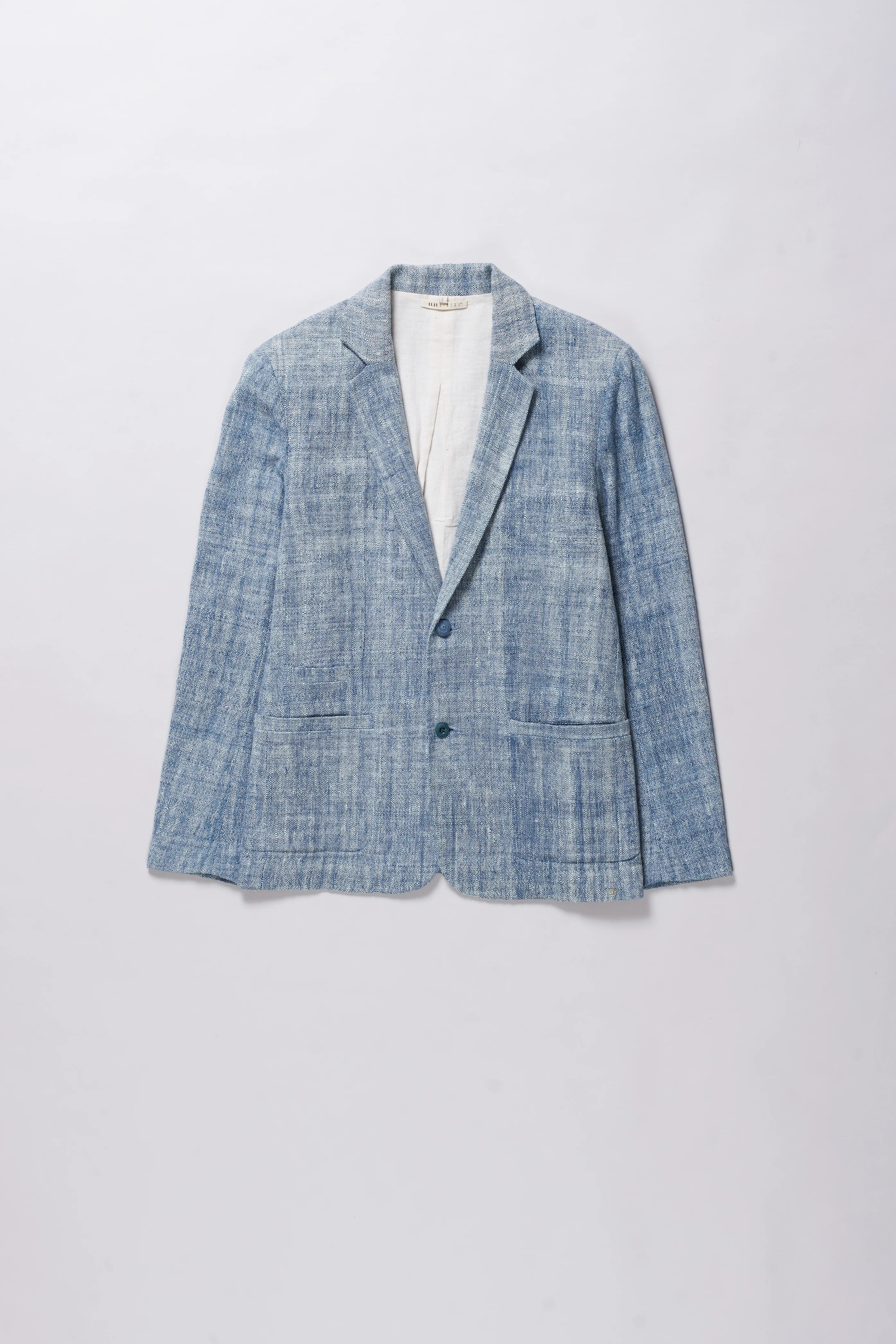 Medium indigo cotton jacket