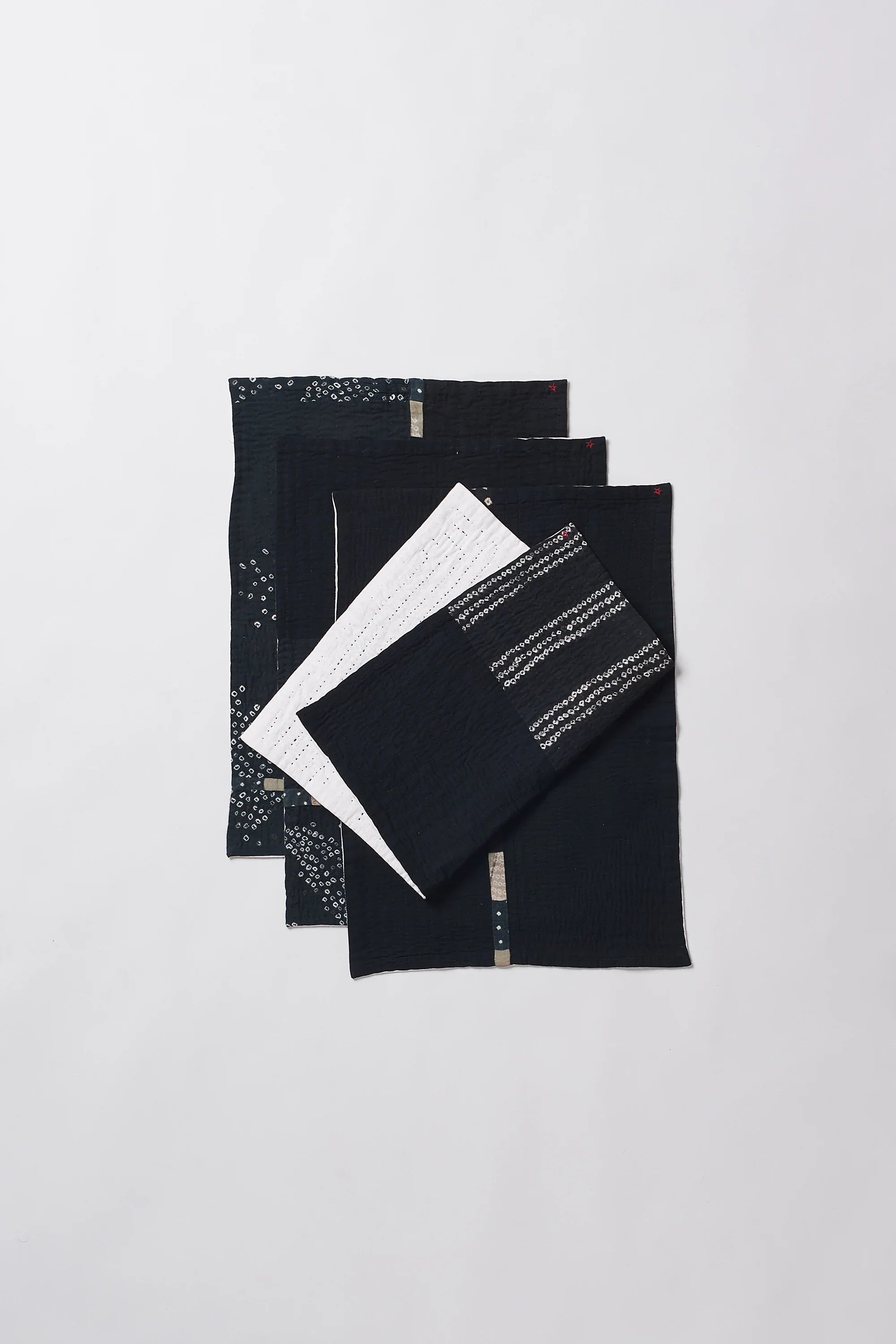 Black placemat