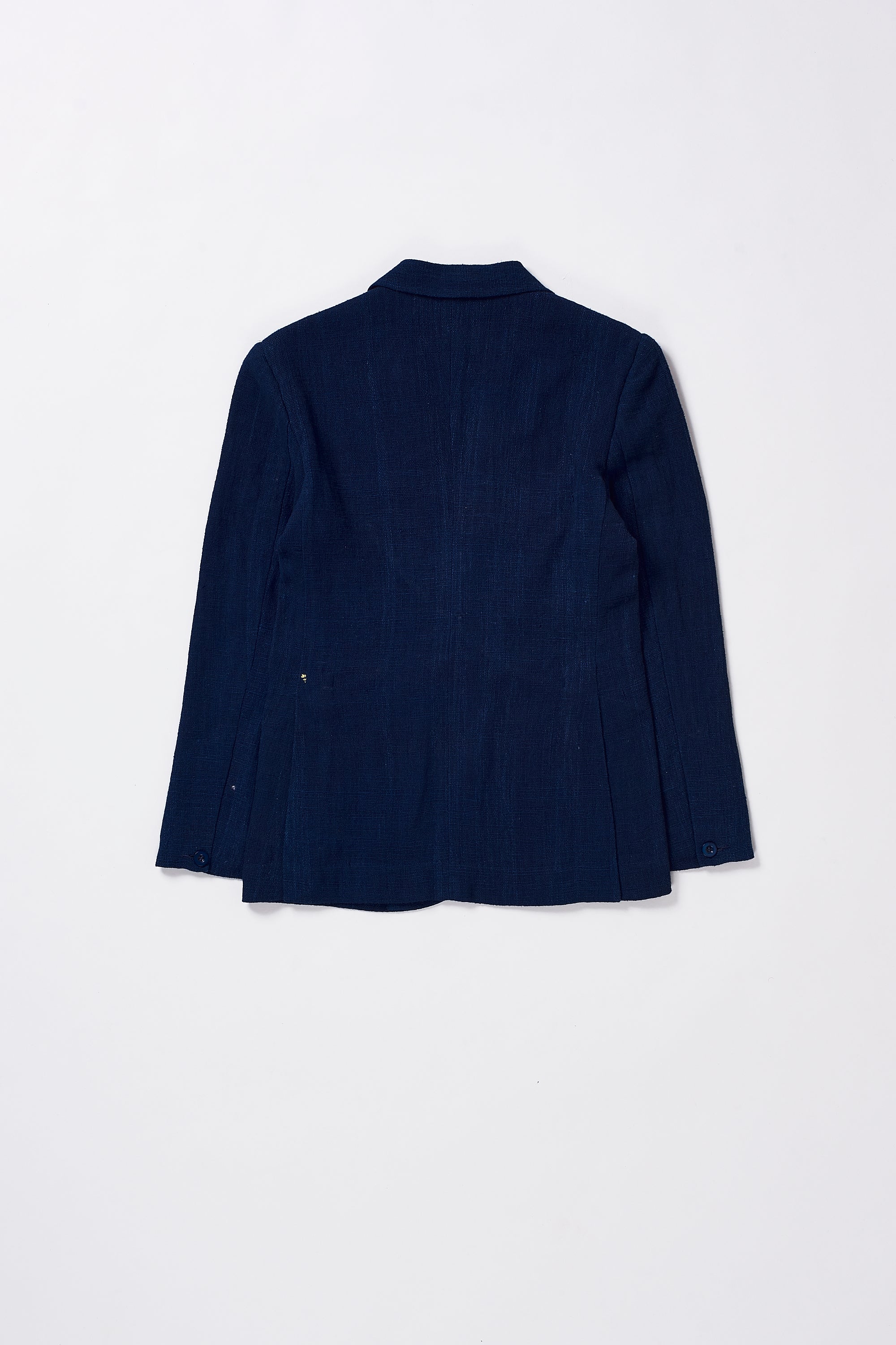 Back image of medium indigo jacket