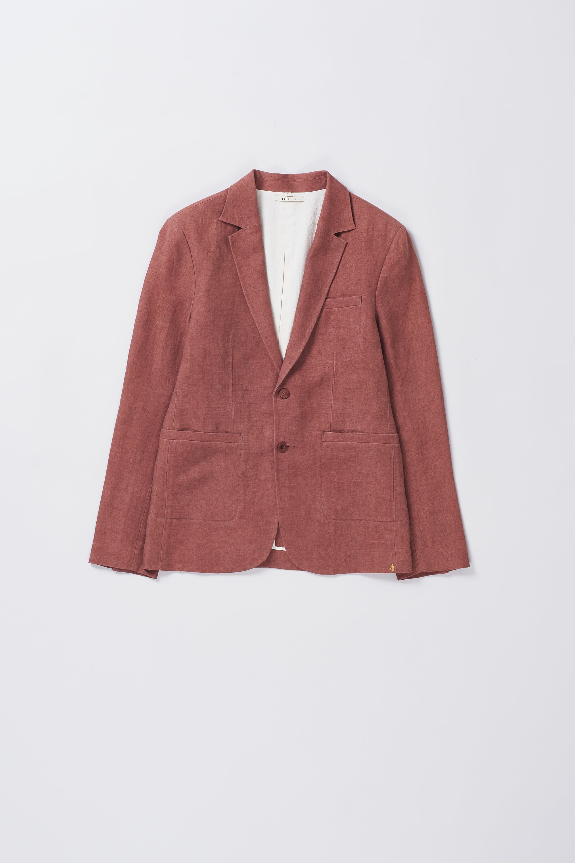 Rouge pink linen jacket