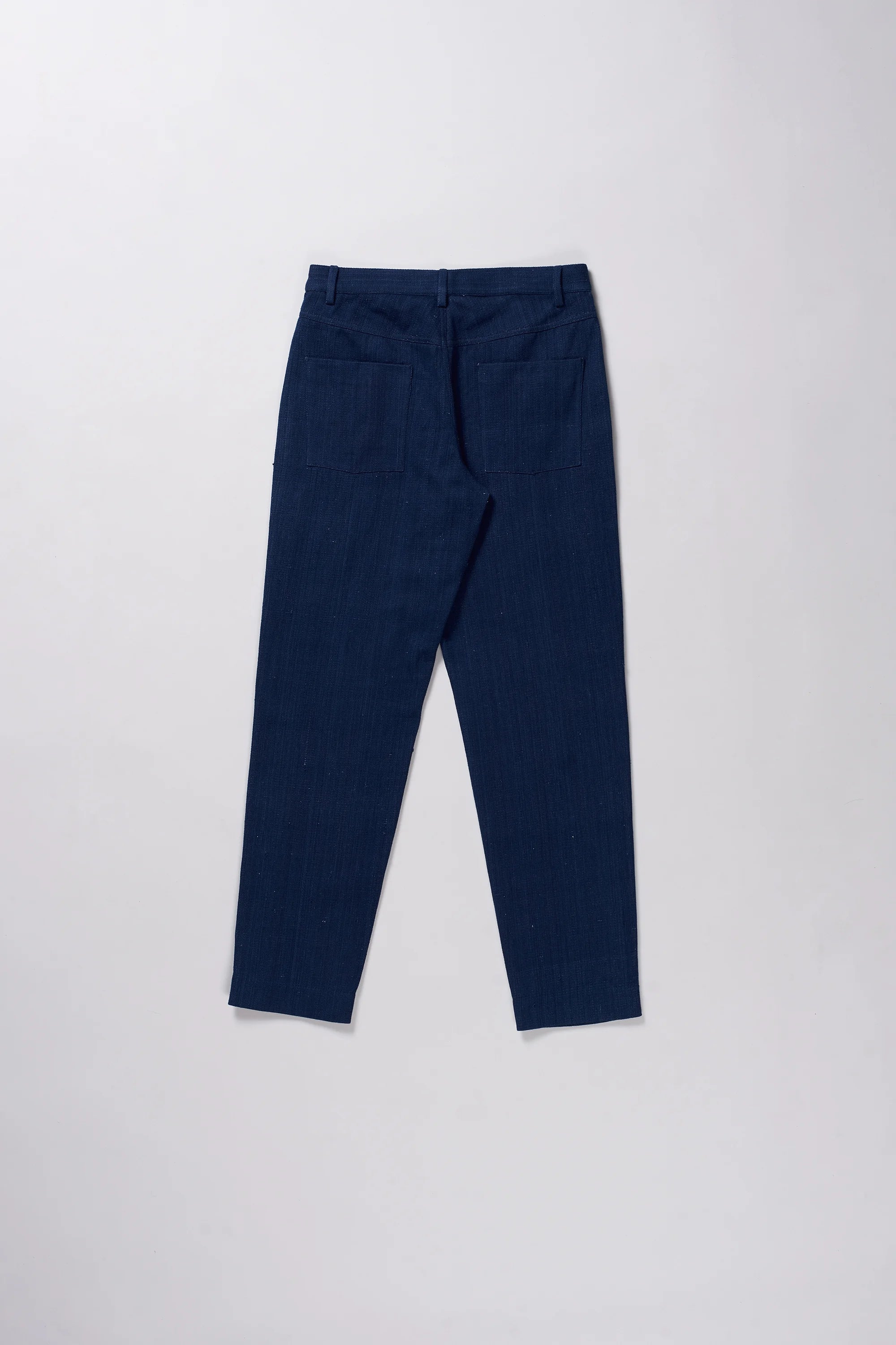 Indigo cotton denim pant