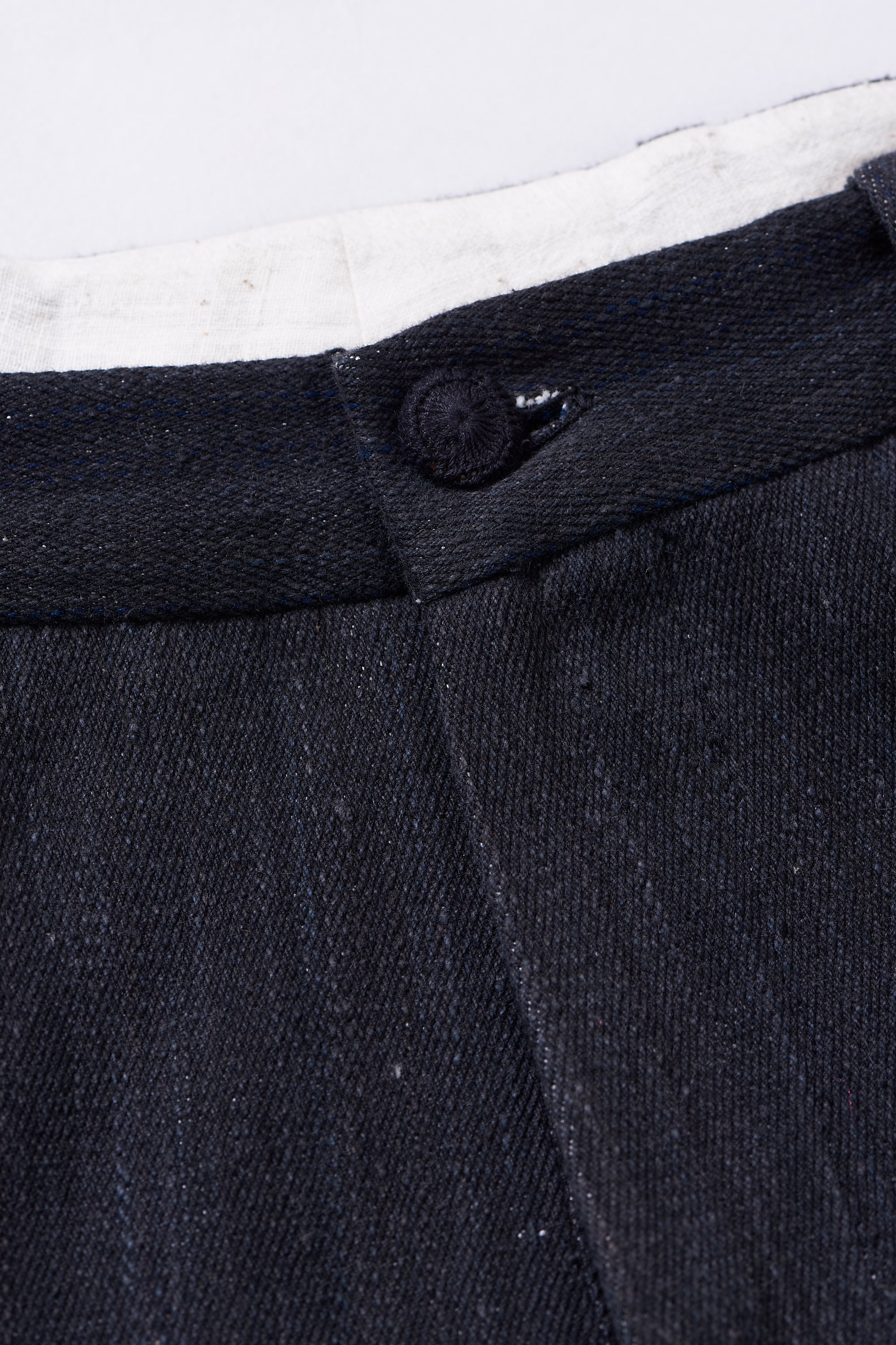 Fabric close-up with button
