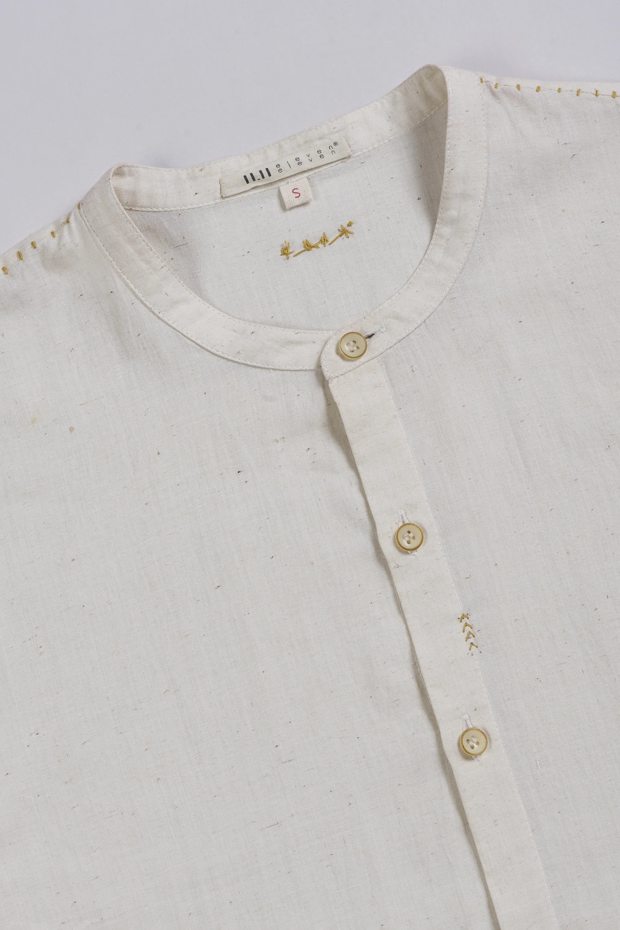 Fabric close-up with buttons