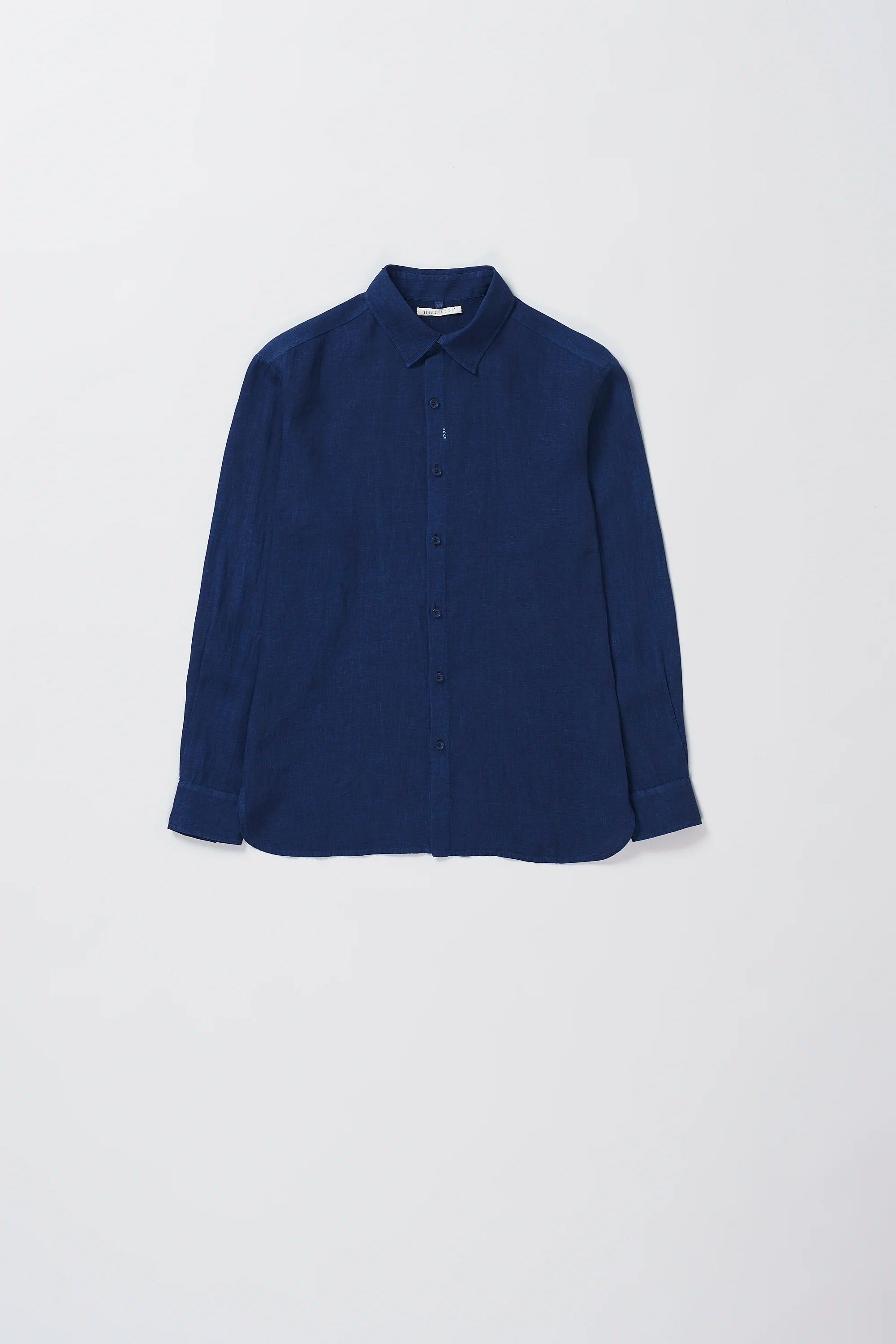 Medium indigo linen shirt