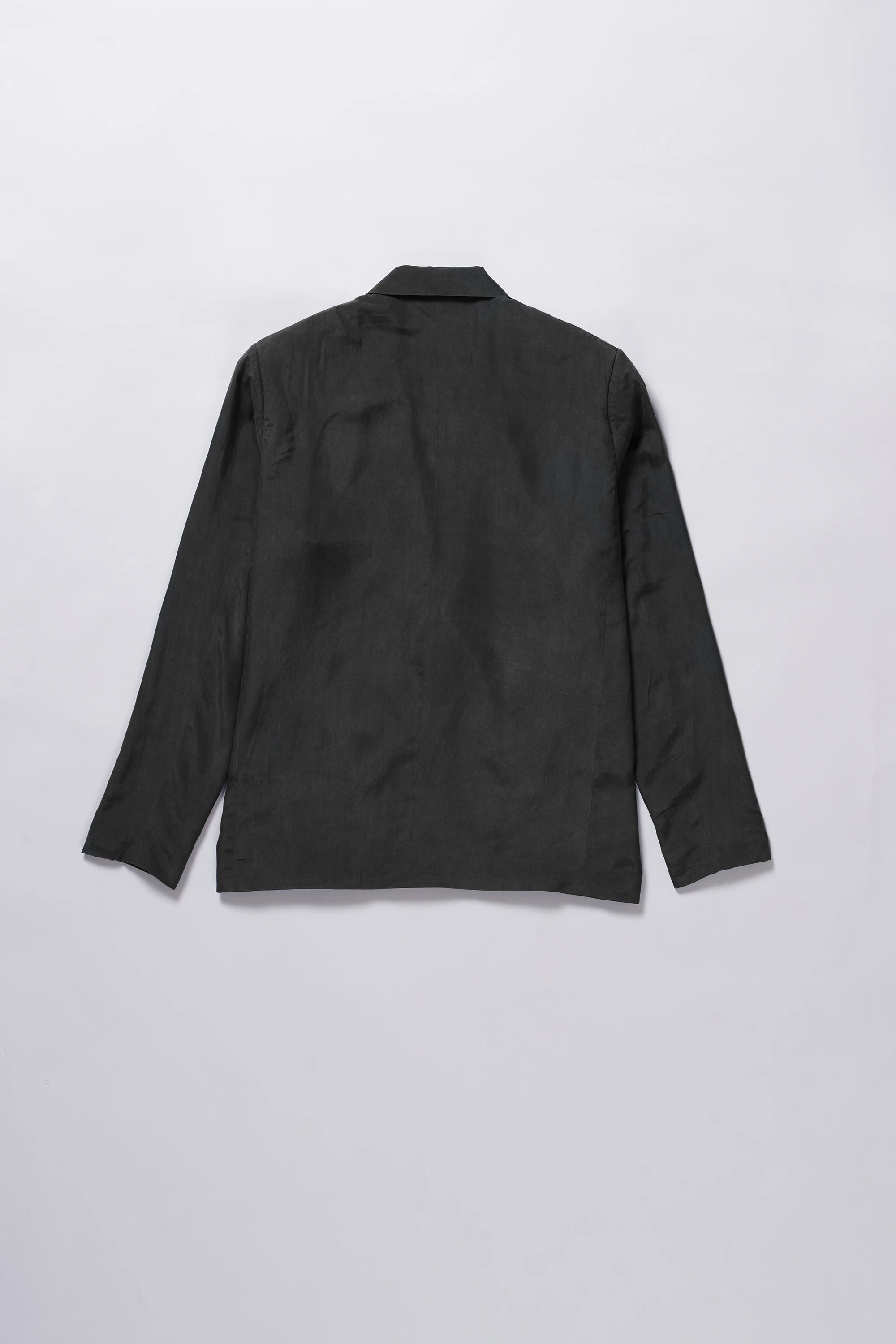 Black oversized full-sleeves jacket