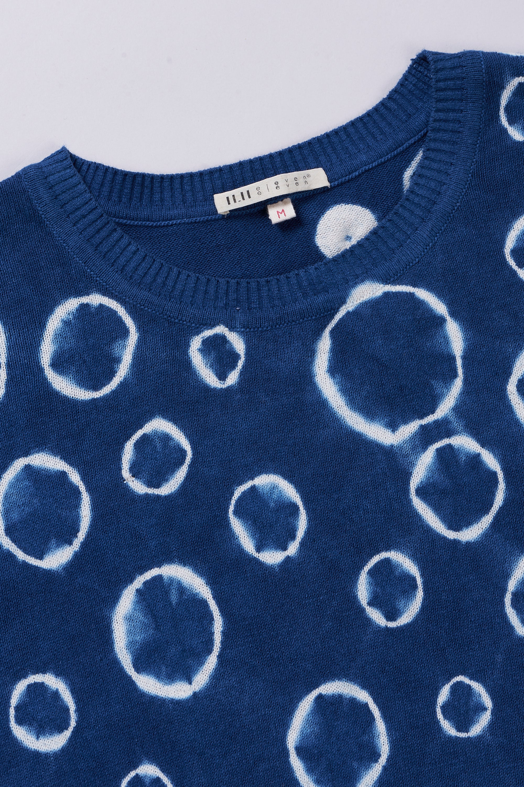 Fabric close-up with shibori