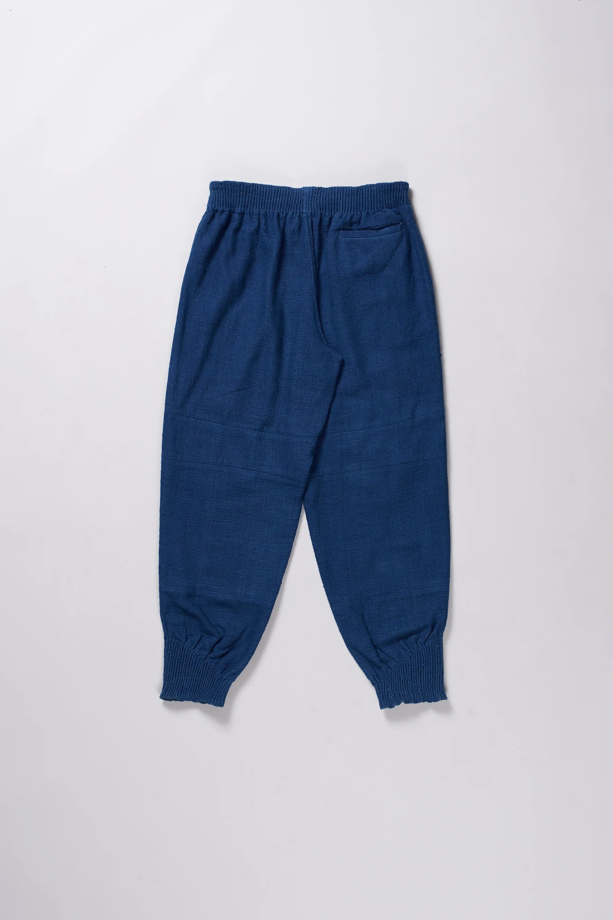 Medium indigo cotton pant