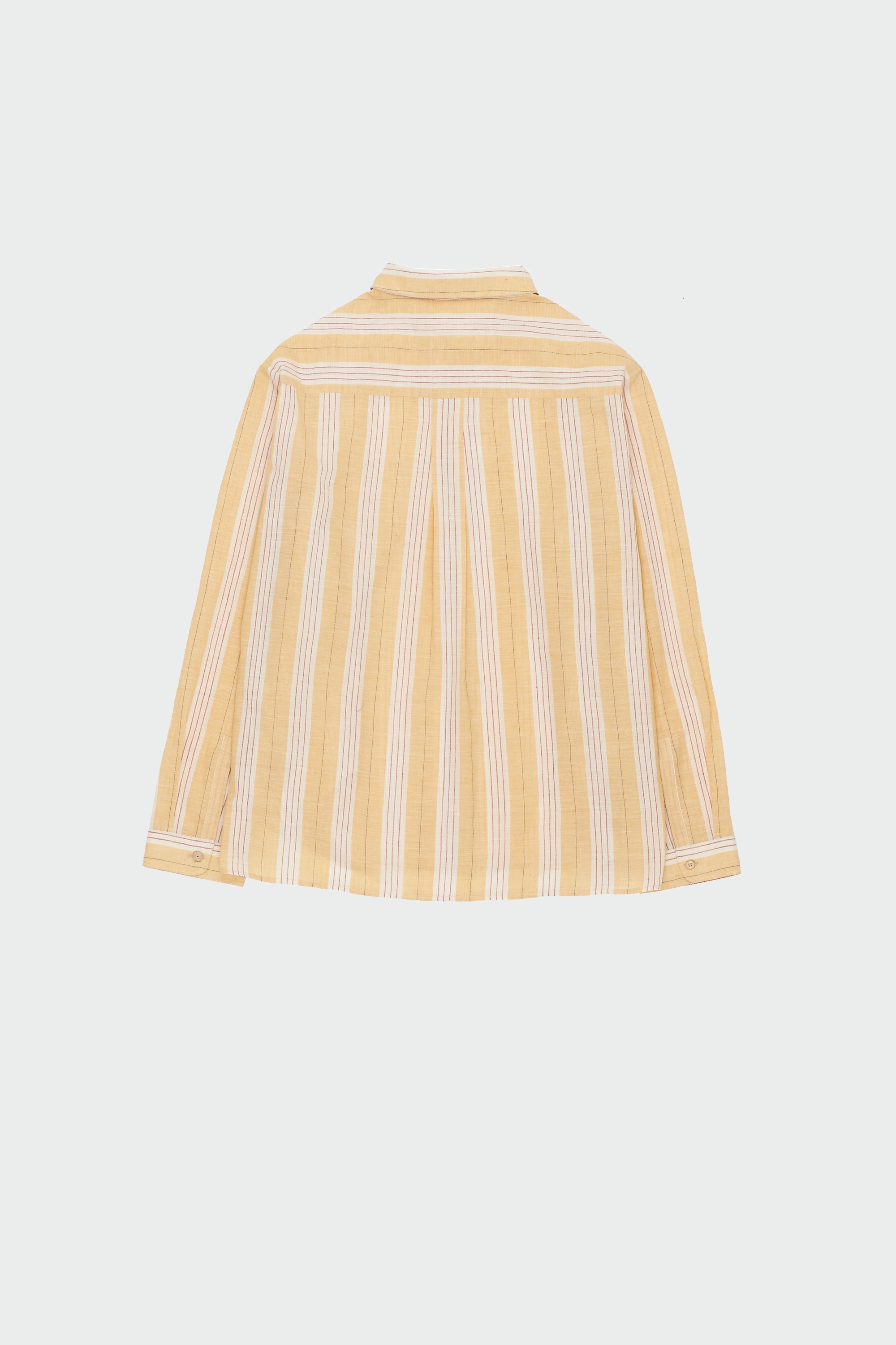 Back image of a mango yellow shirt