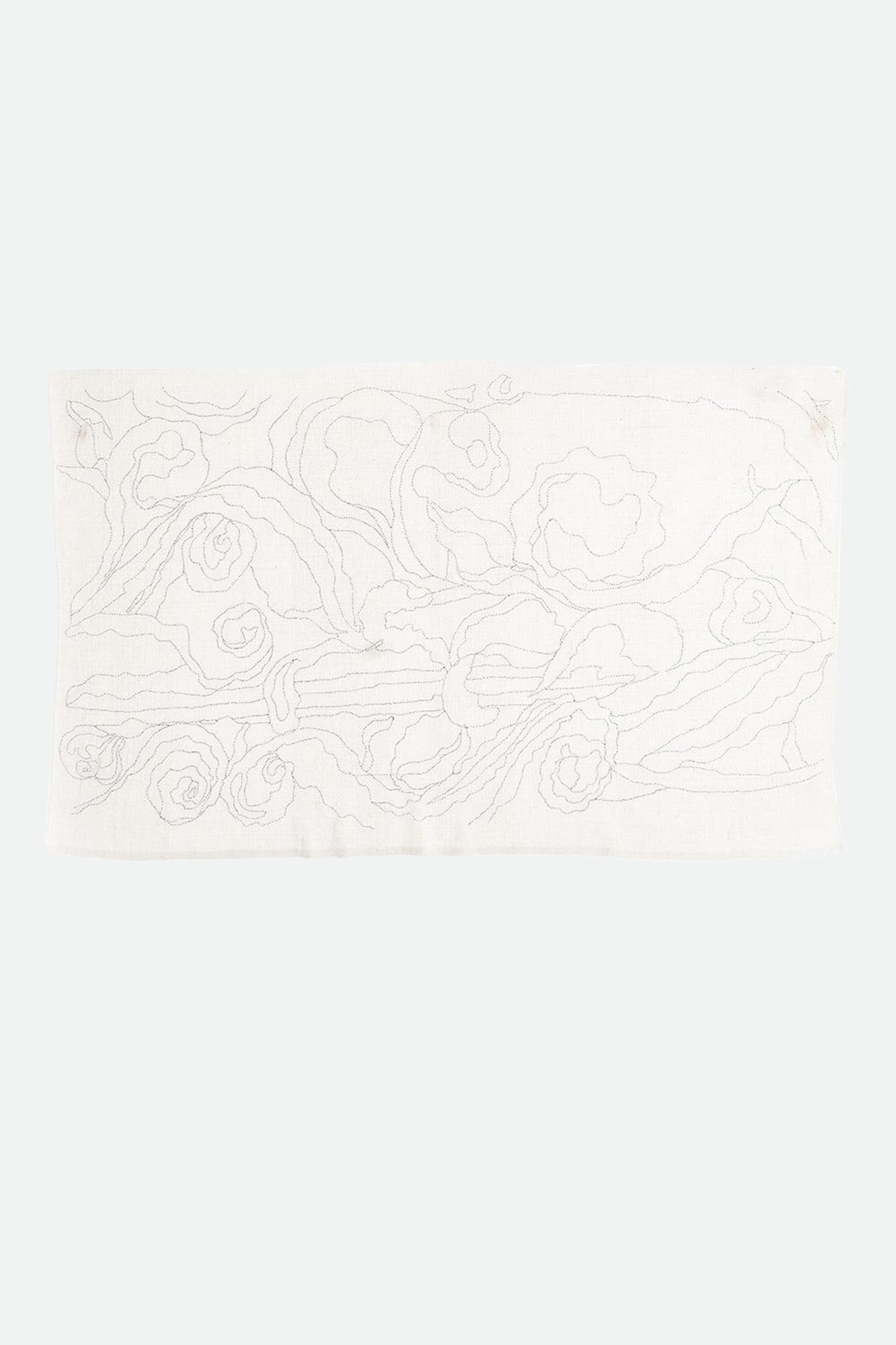 Cotton towel in ecru