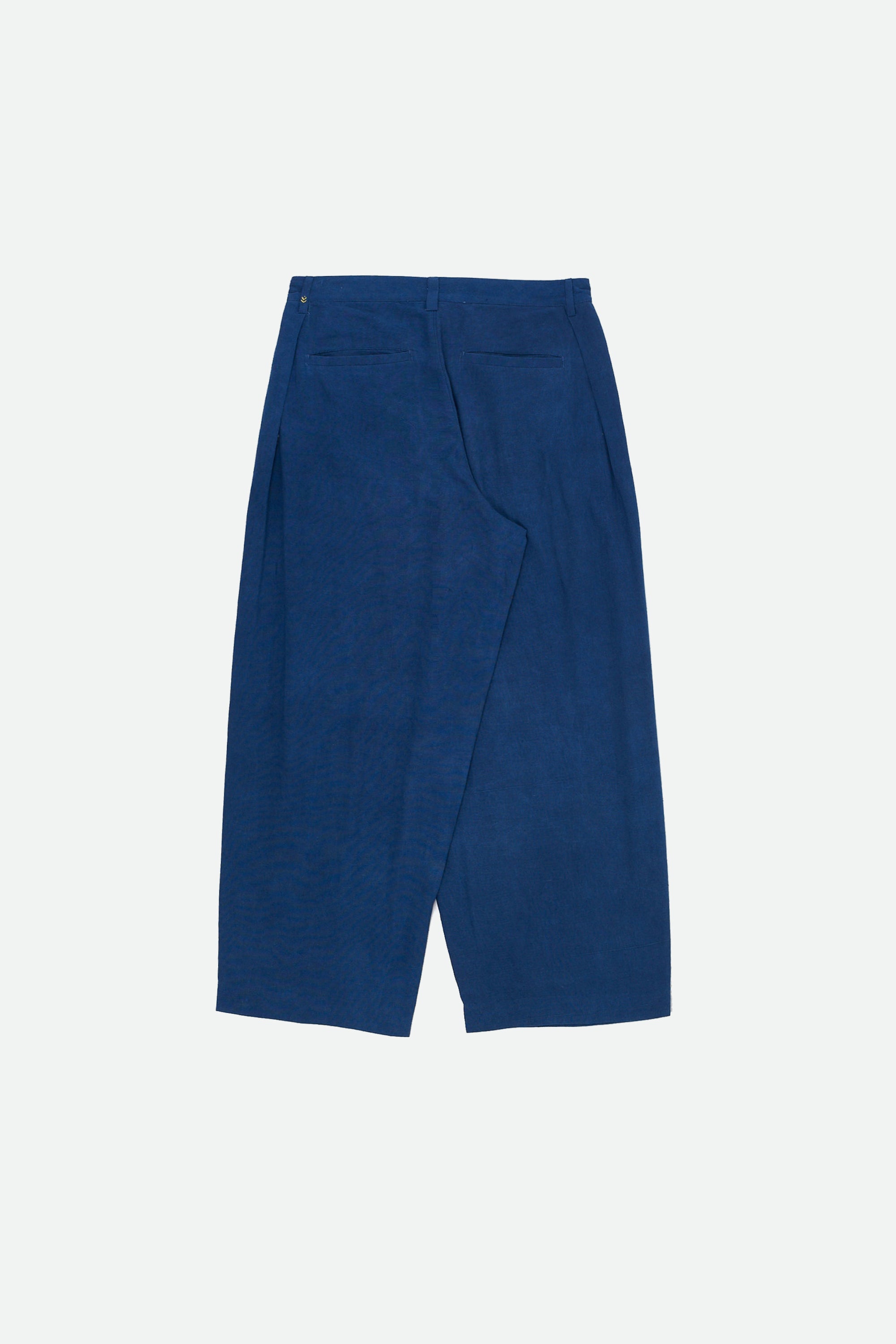 Medium indigo cotton pant