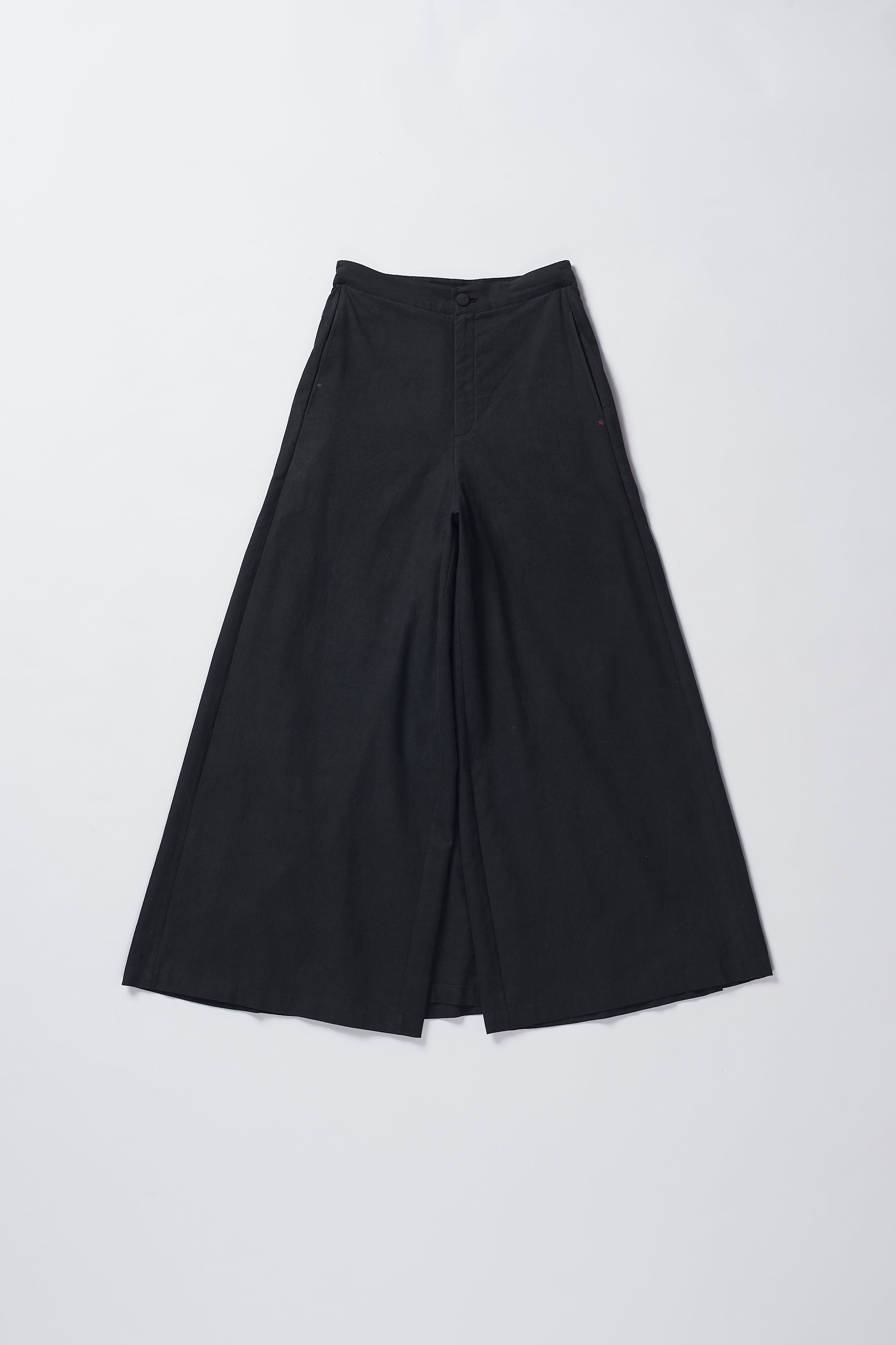 Front image of a black pant