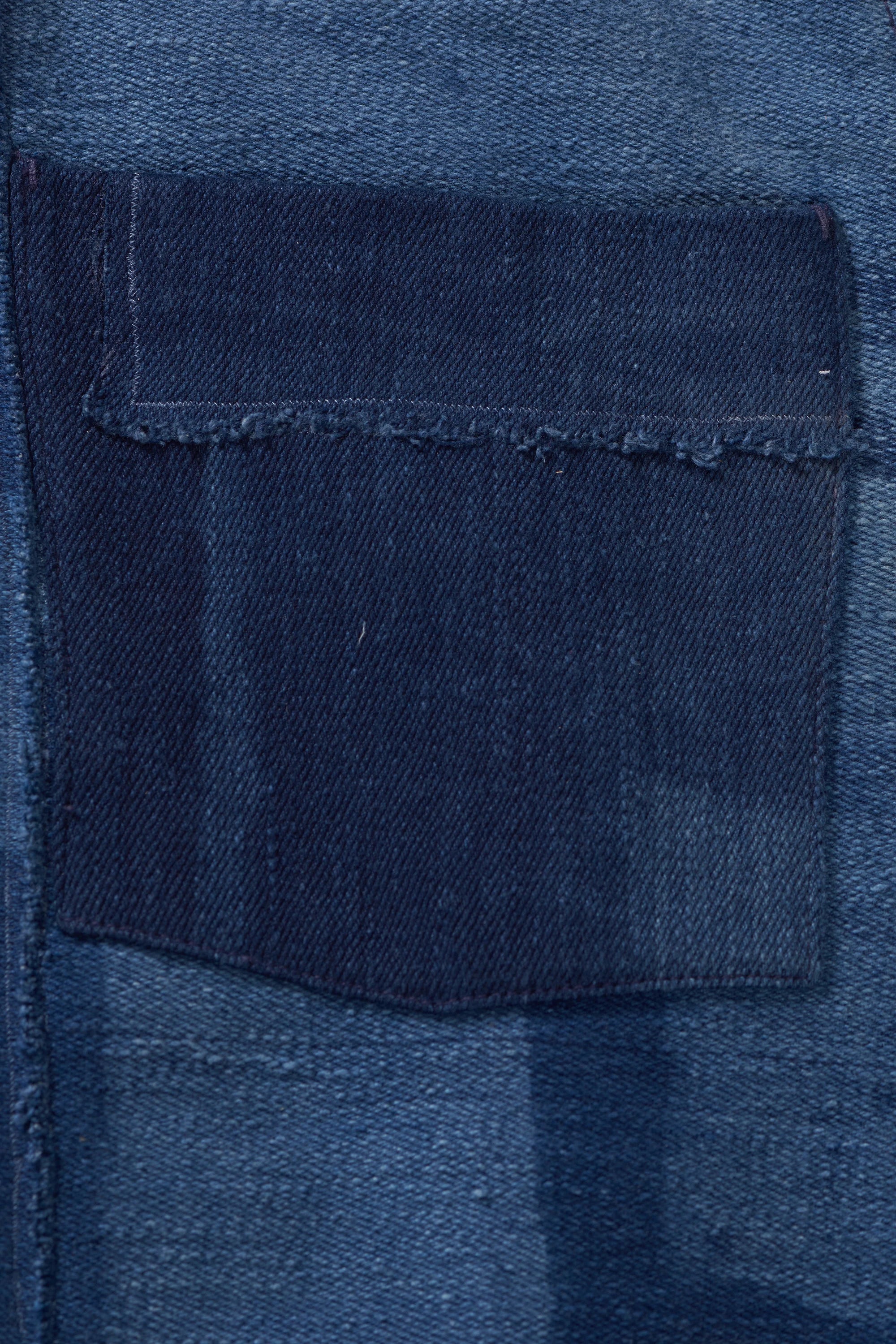 Fabric close-up with patchwork