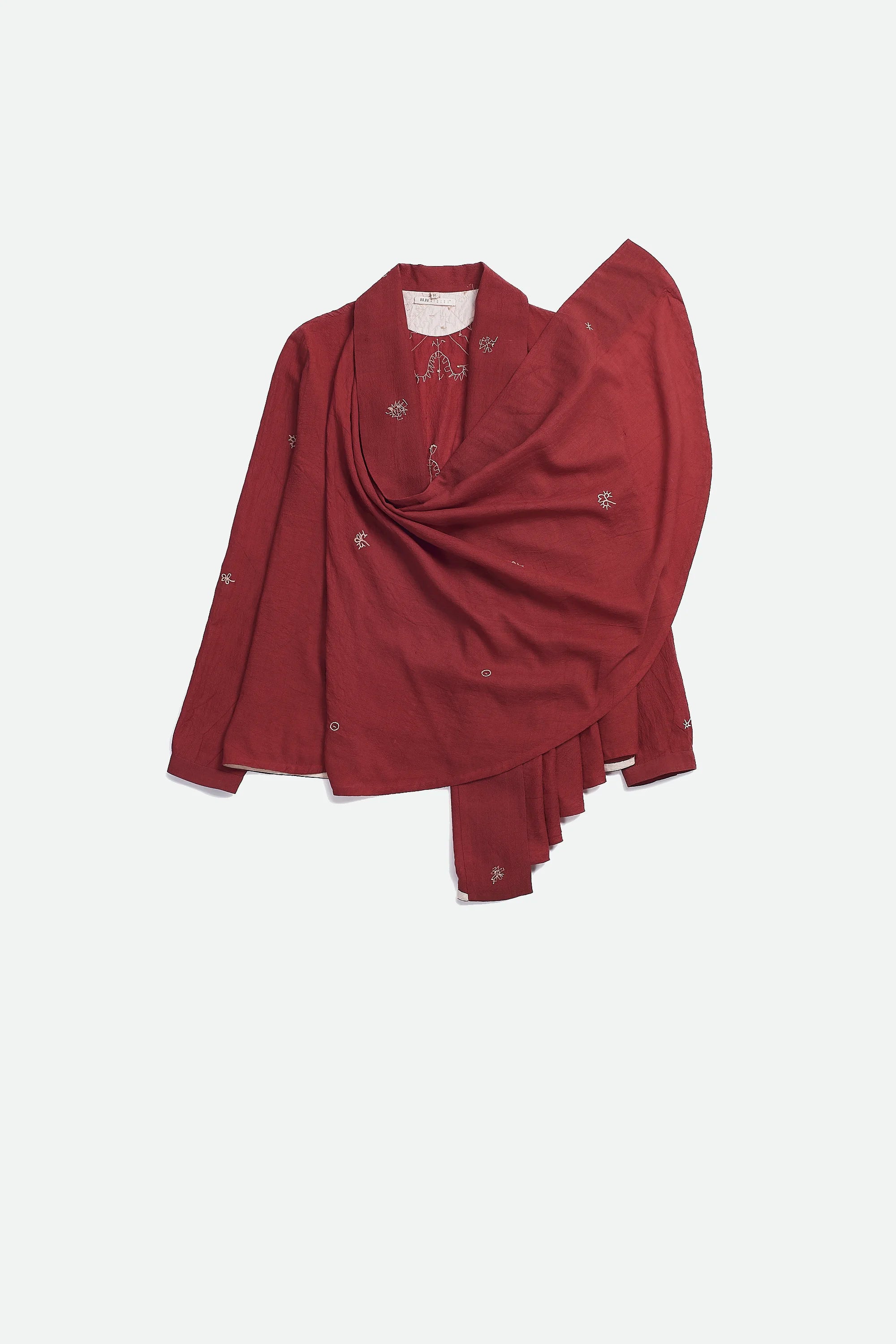 Crimson Pink Women Outerwear Shrug