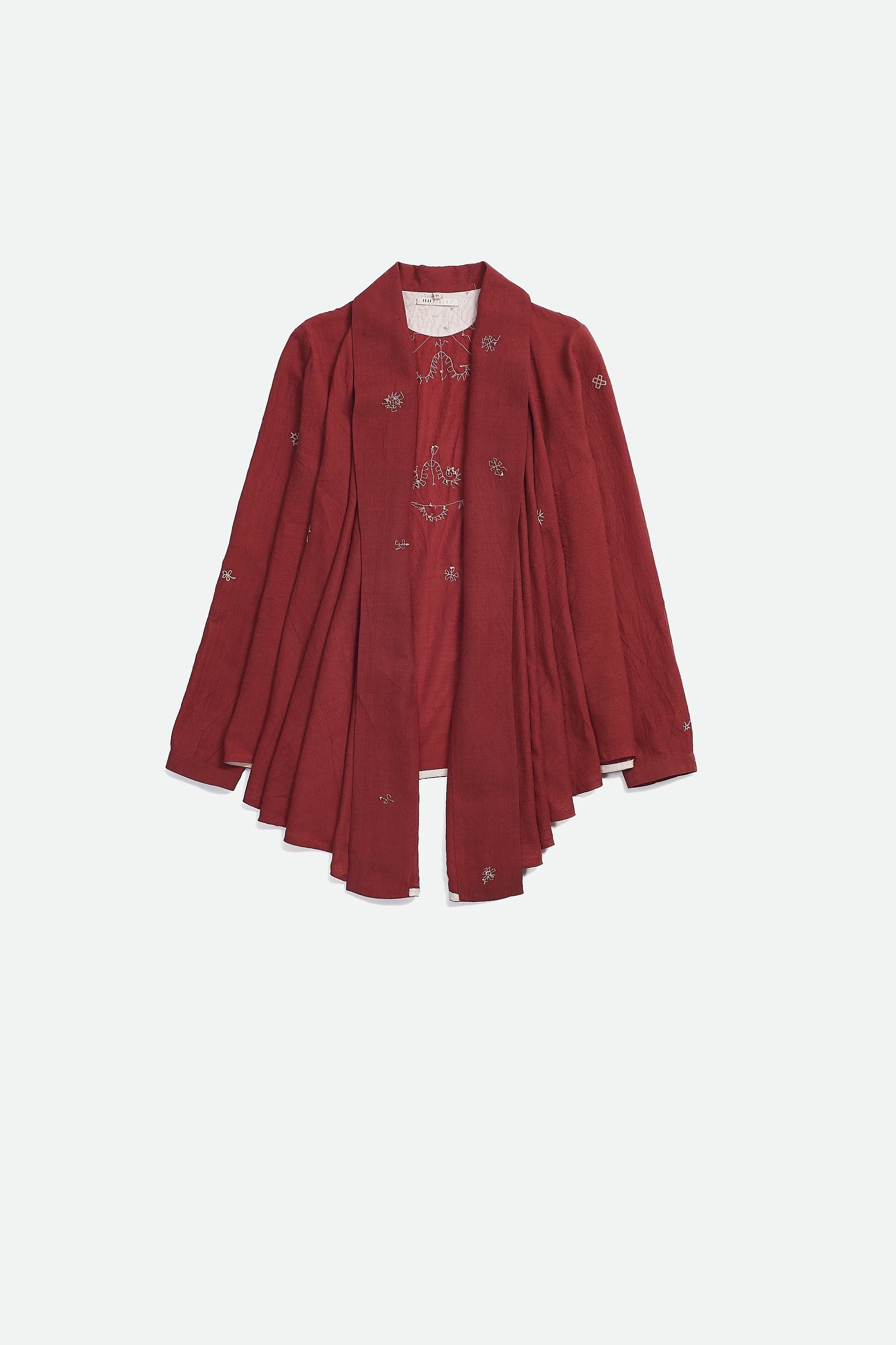 Crimson Pink Women Outerwear Shrug