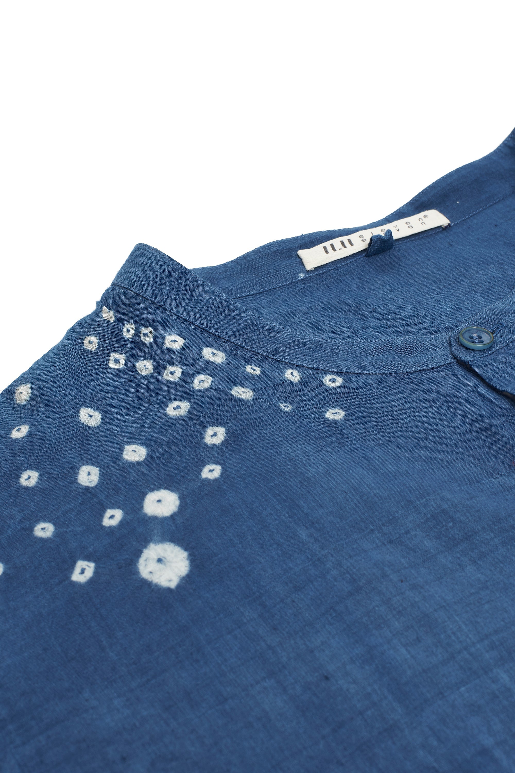 Fabric close-up with bandhani