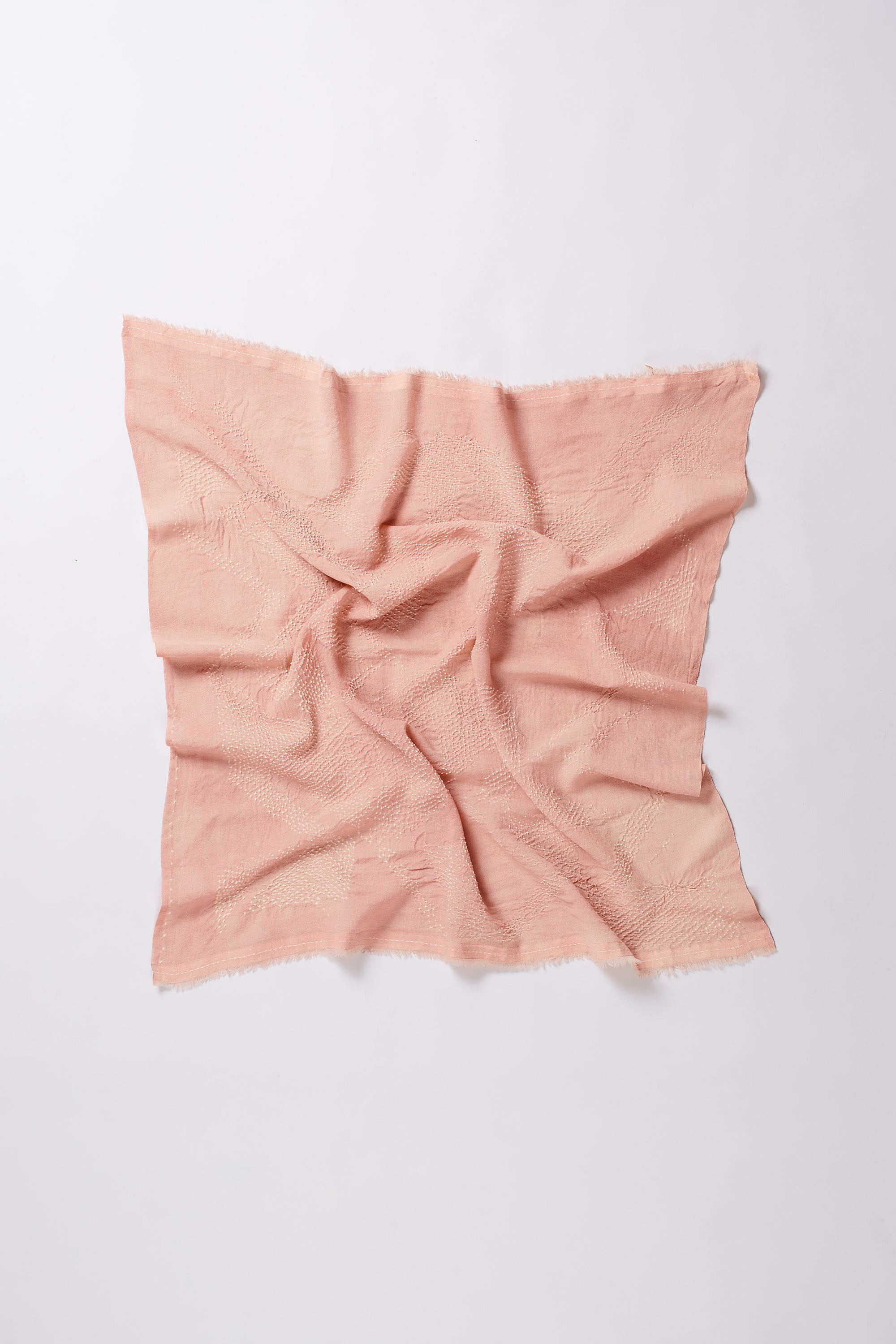 WASH PINK SILK WITH BANDHANI SCARF