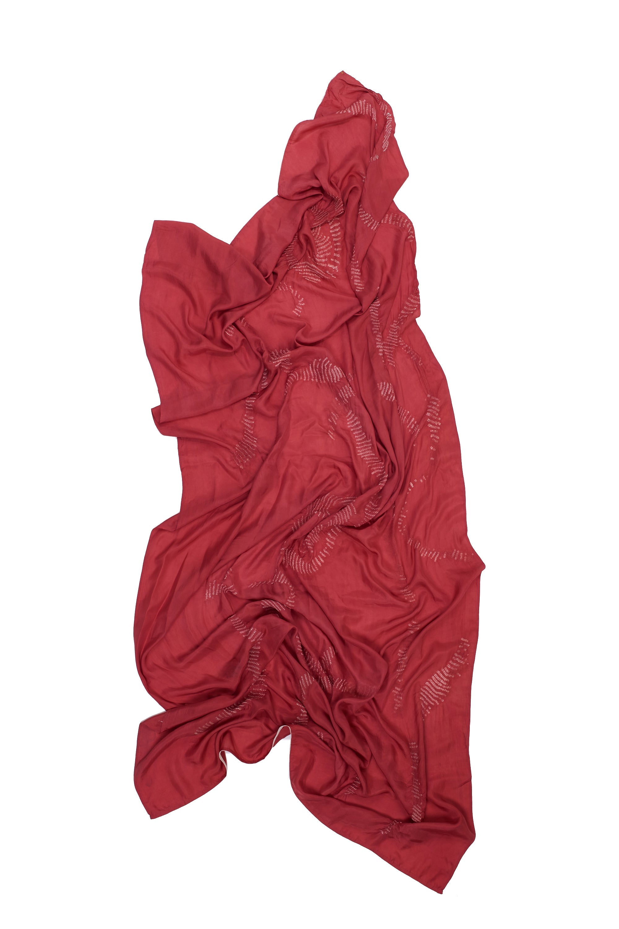 PINK SILK SCARF