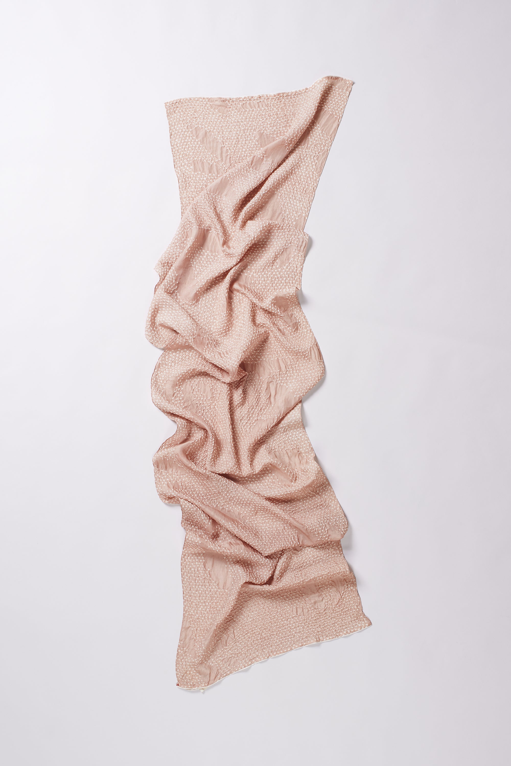 Pink strapless garment