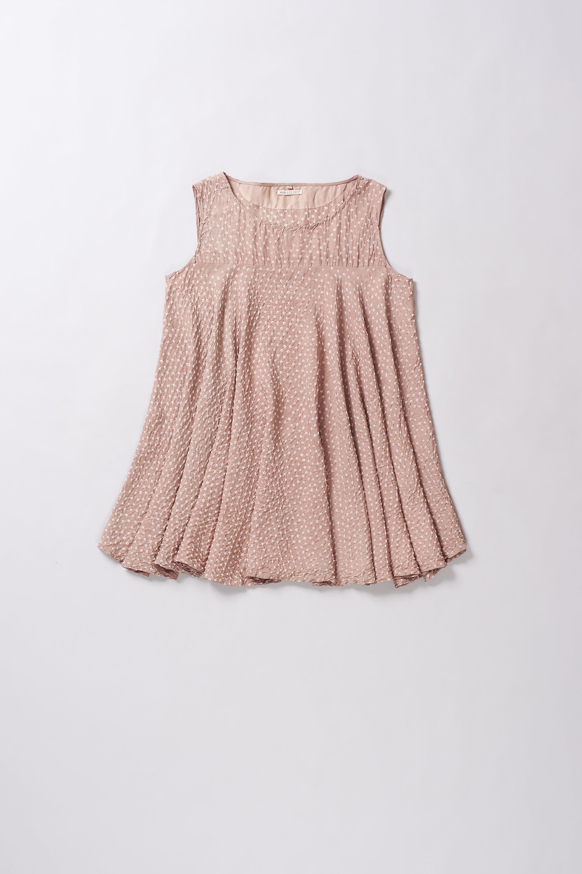 Pink sleeveless dress